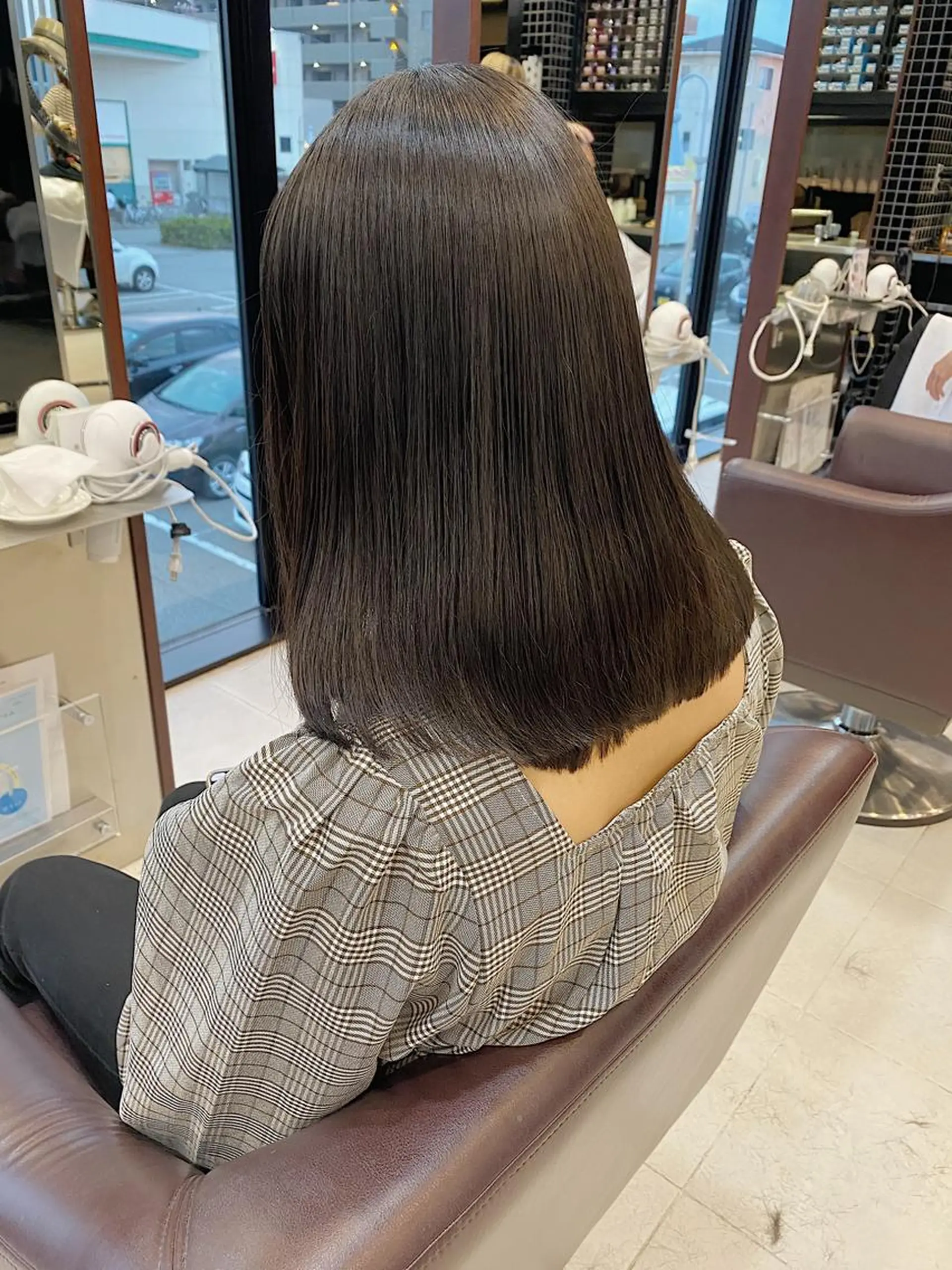 セミロング ヘアアレンジ 坂尻 嘉珠也のヘアスタイル