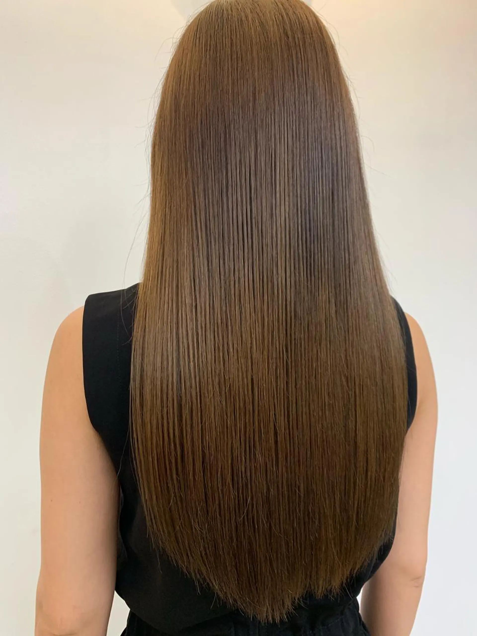 ロング カラー ブリーチ 韓国風ヘア 縮毛矯正 トリートメント 個室サロン　Fbeauty×Spica所属・トップ スタイリストのヘアスタイル