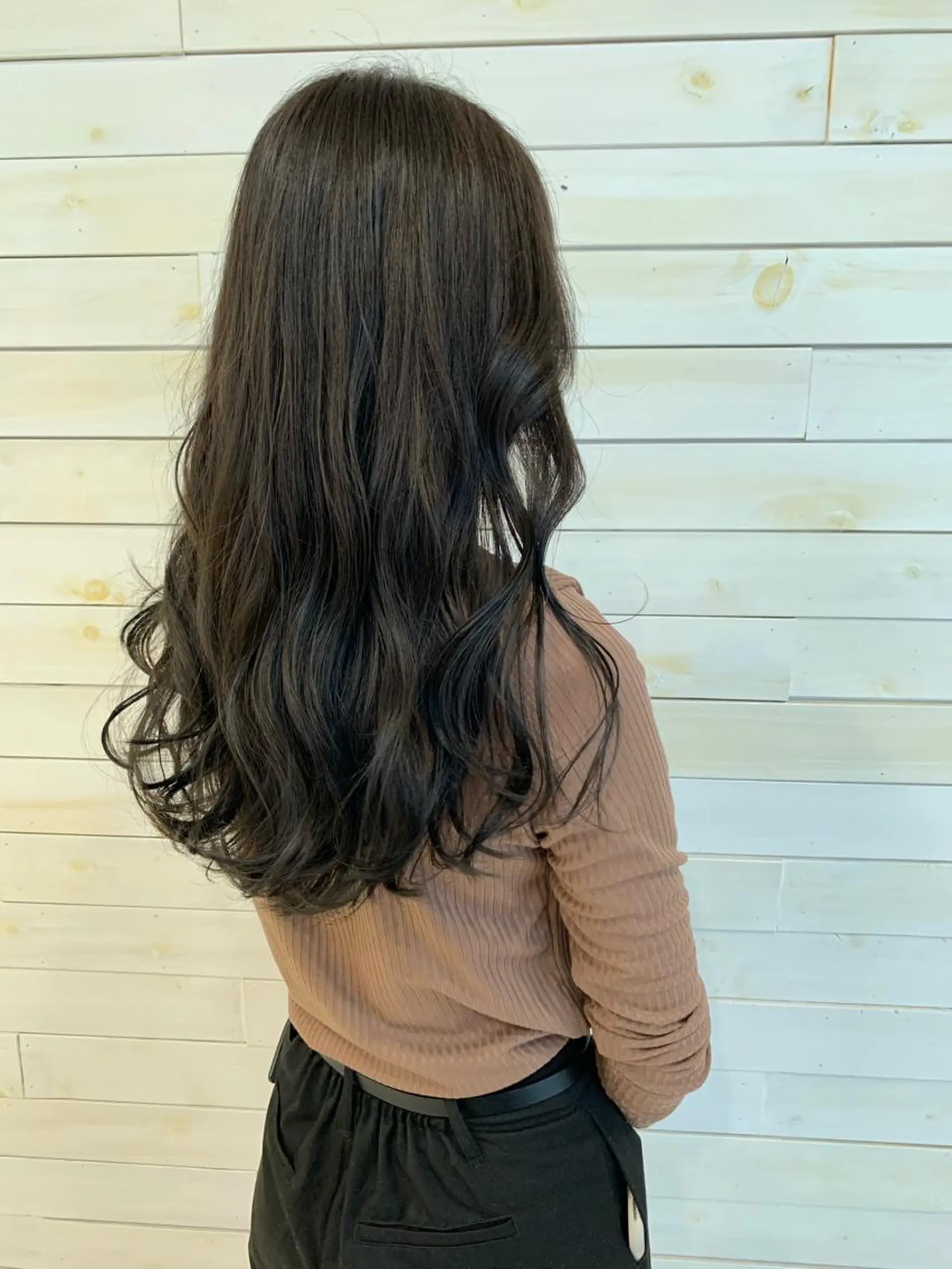 カラー カット ヘアカラー 黒田瀬奈/ボブ まろやかベージュのヘアスタイル