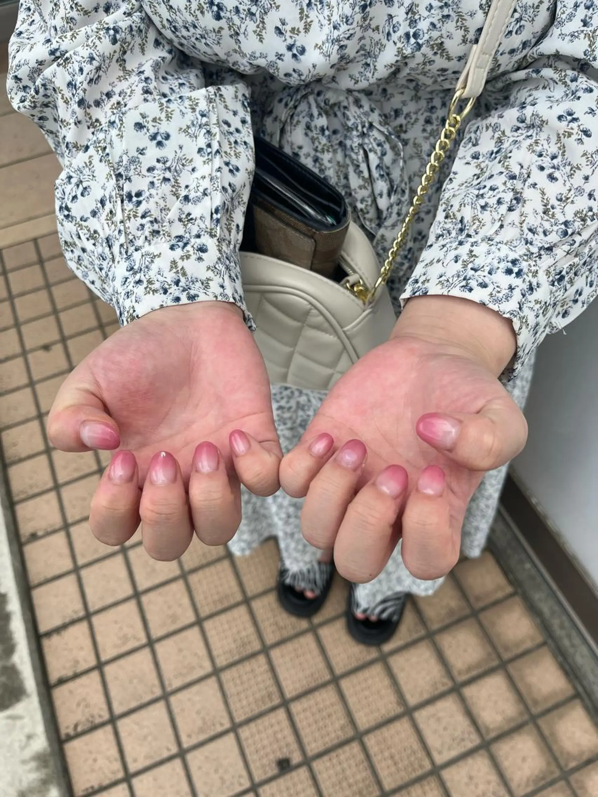ネイル ストーンネイル ハンドネイル Allure戸祭店 yukinoのネイルデザイン