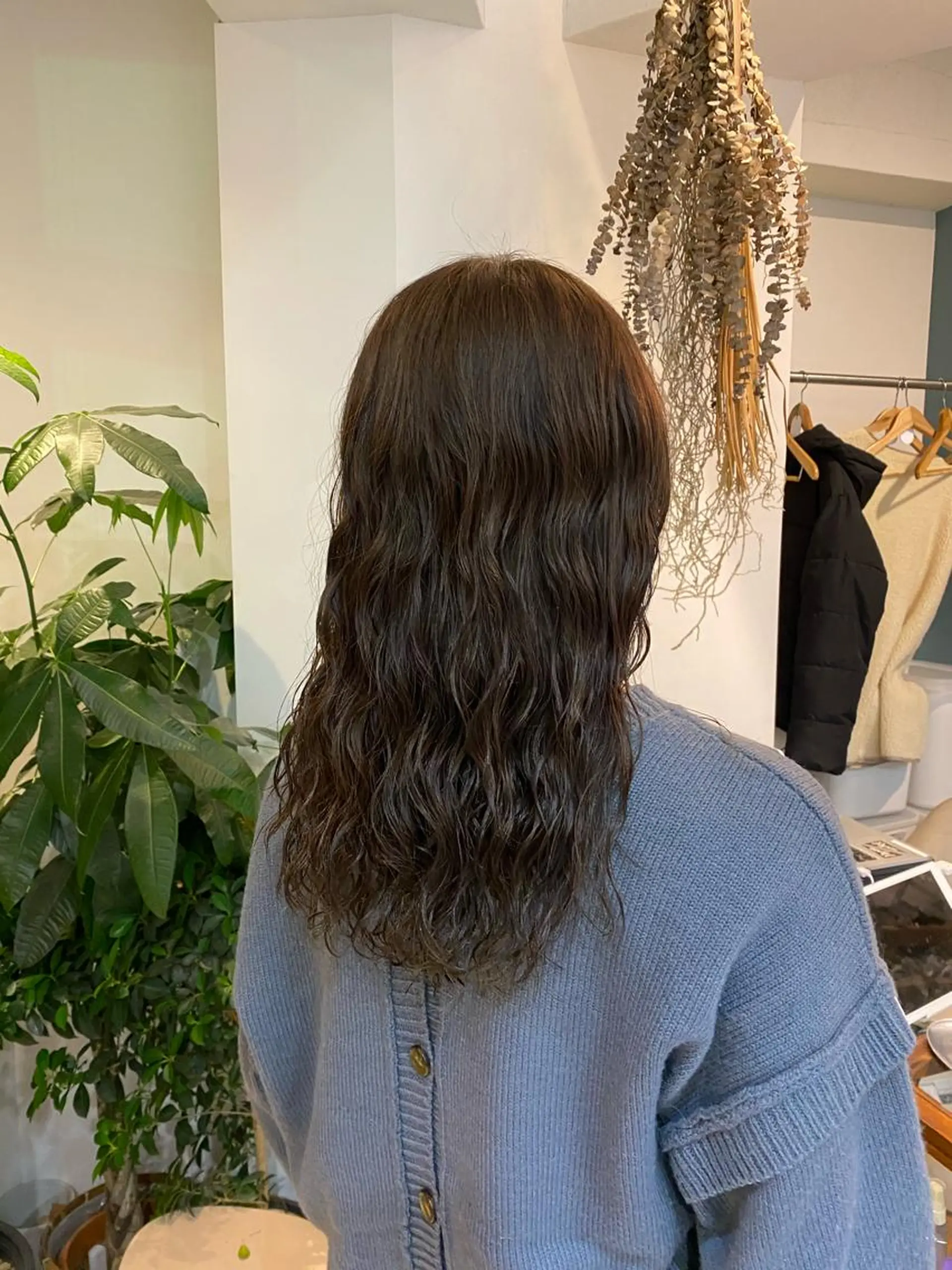 ロング カラー パーマ イルミナカラー デジタルパーマ "ブリーチ縮毛矯正” /デサキショウヘイのヘアスタイル