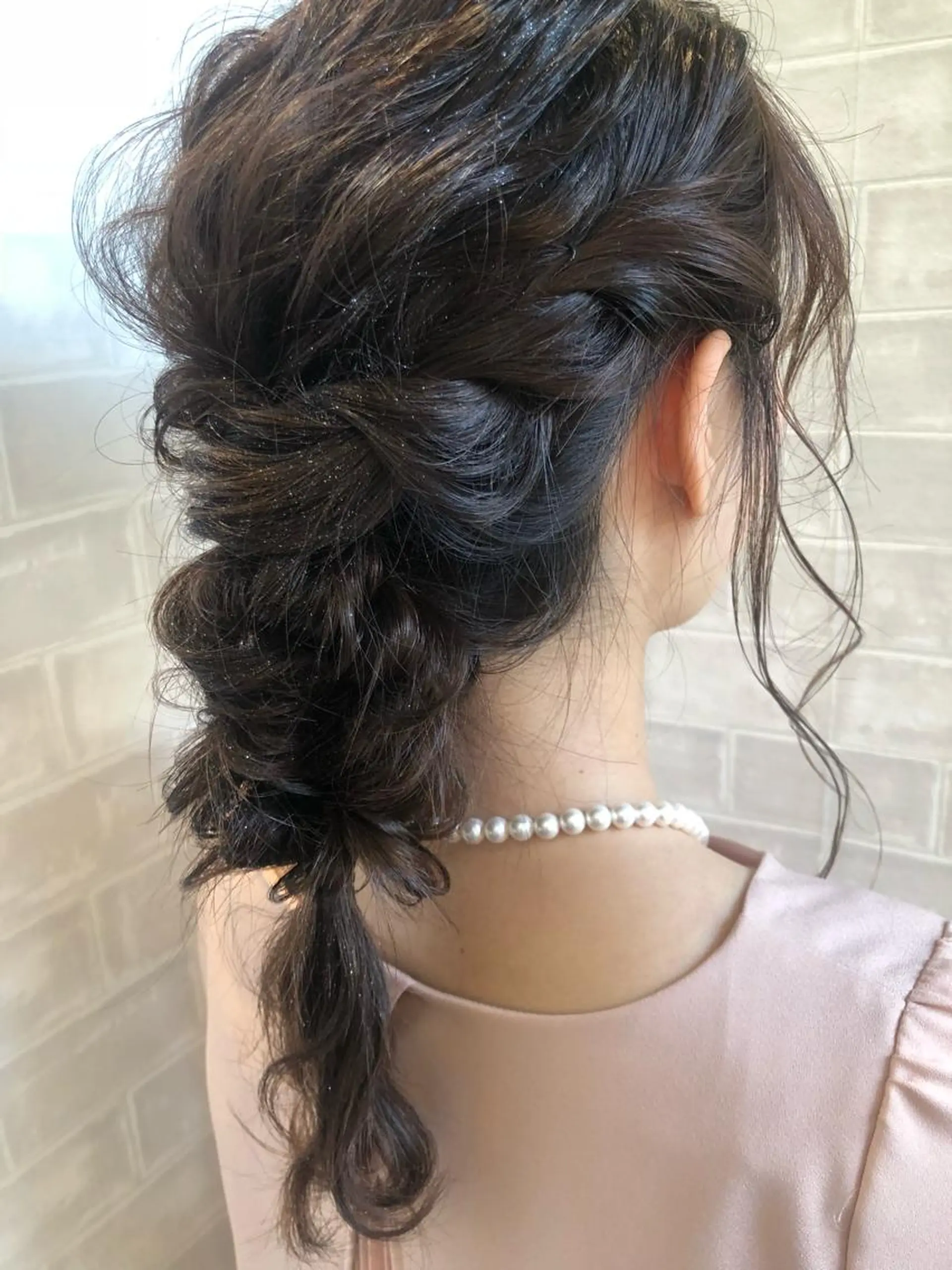 ロング カラー ヘアアレンジ 久保田 茜のヘアスタイル