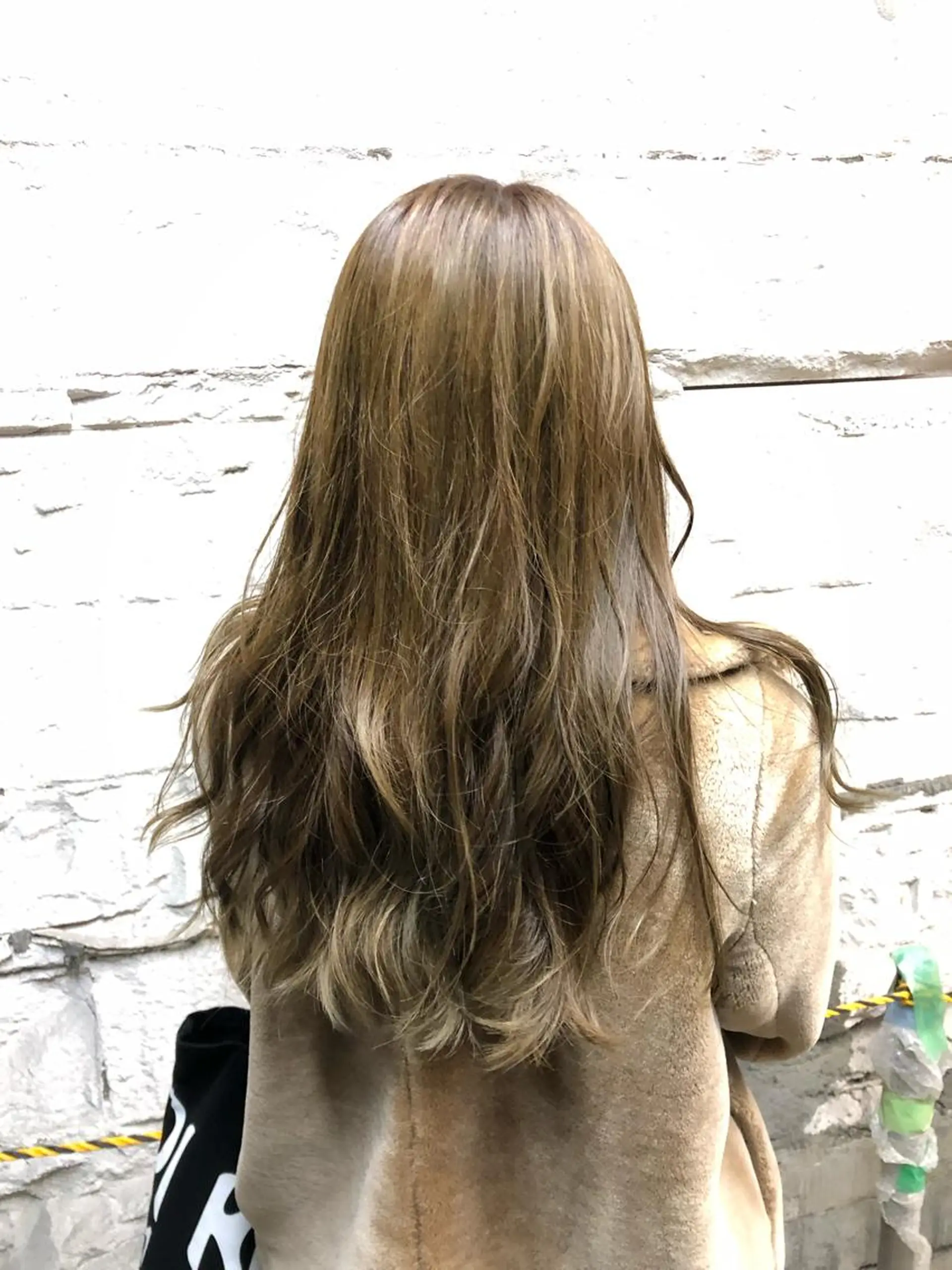 ロング カラー 新宿韓国風レイヤー カット内田智大のヘアスタイル