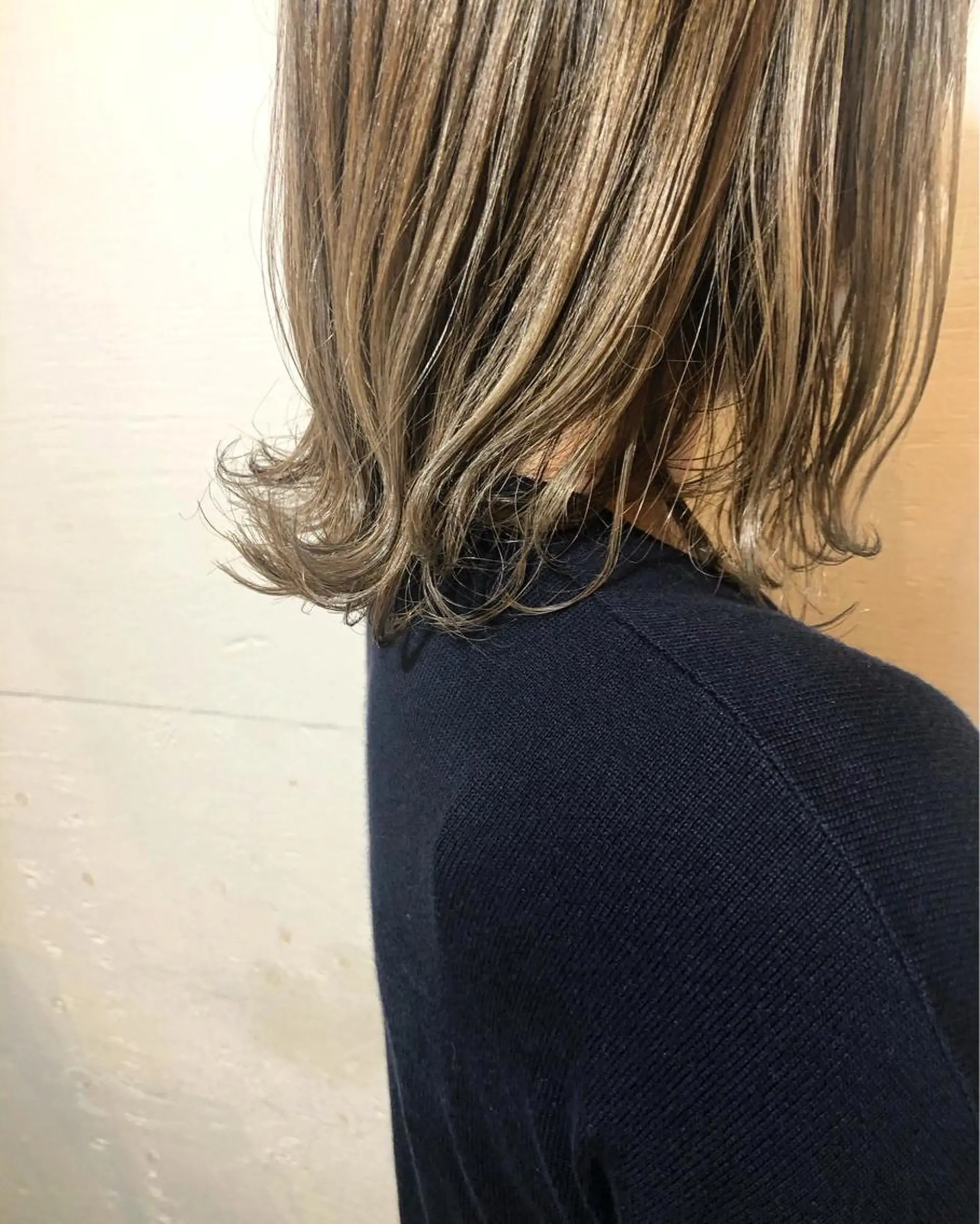 ミディアム カット ヘアカラー デザインカット🎨 ボブ🫟おざきのヘアスタイル