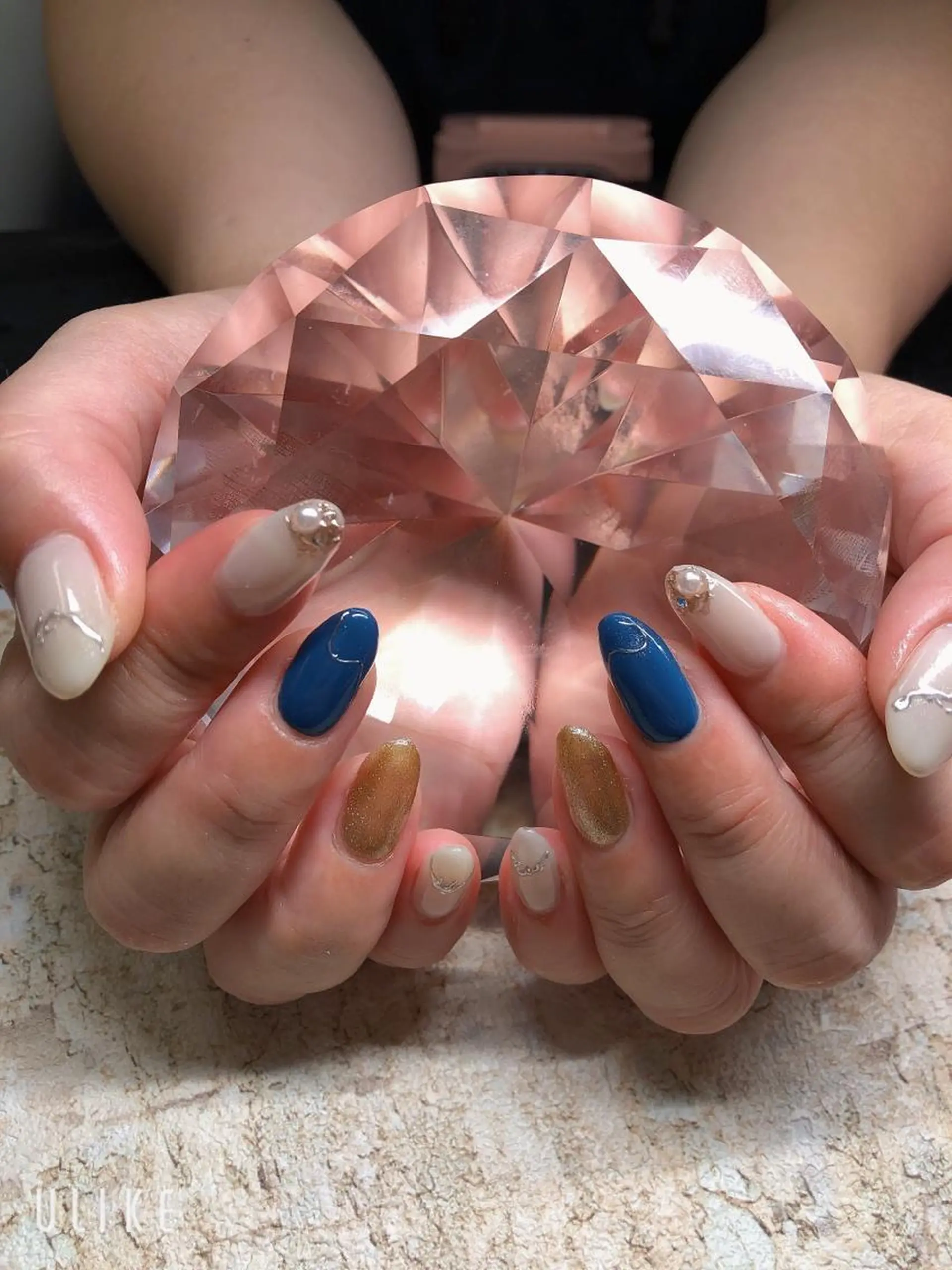 ネイル アートネイル フレンチネイル ジェルネイル グラデーション 韓国ネイル Nail room Bimano所属・Bimano seica♡+°のネイルデザイン