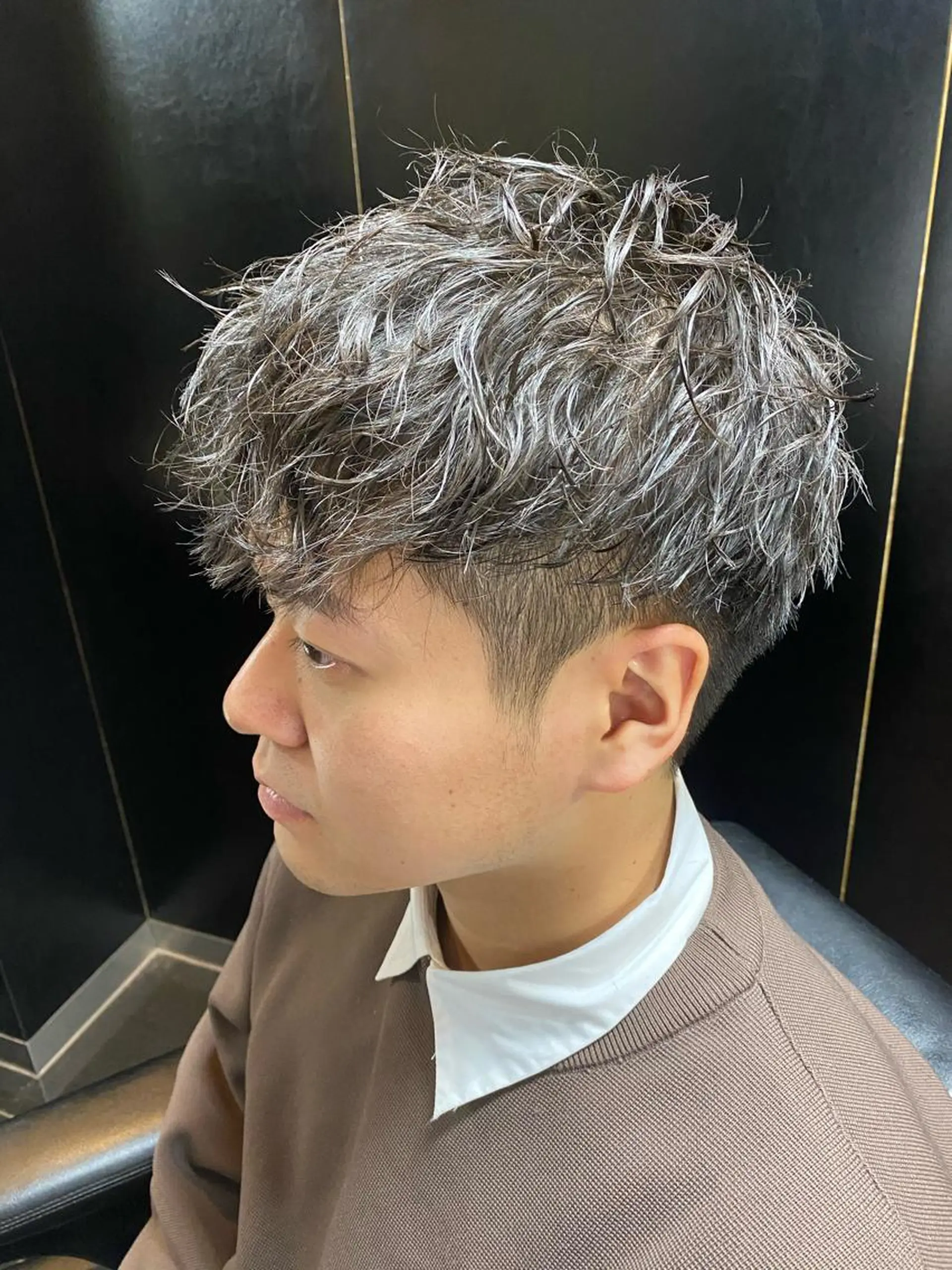 メンズ プレミアムバーバーヒロ銀座所属・成田 知佳のヘアスタイル