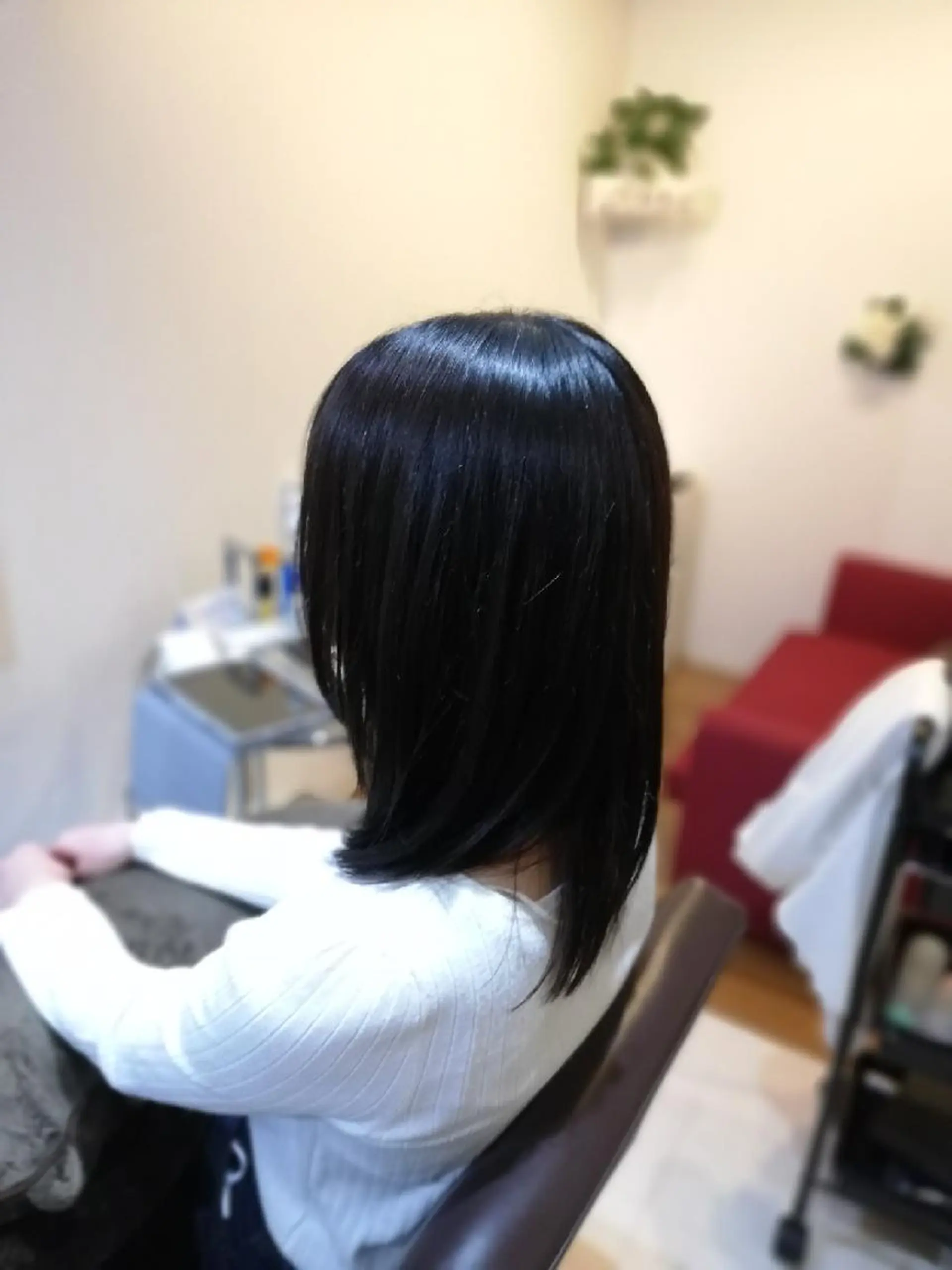 セミロング カット 北林 弘展のヘアスタイル