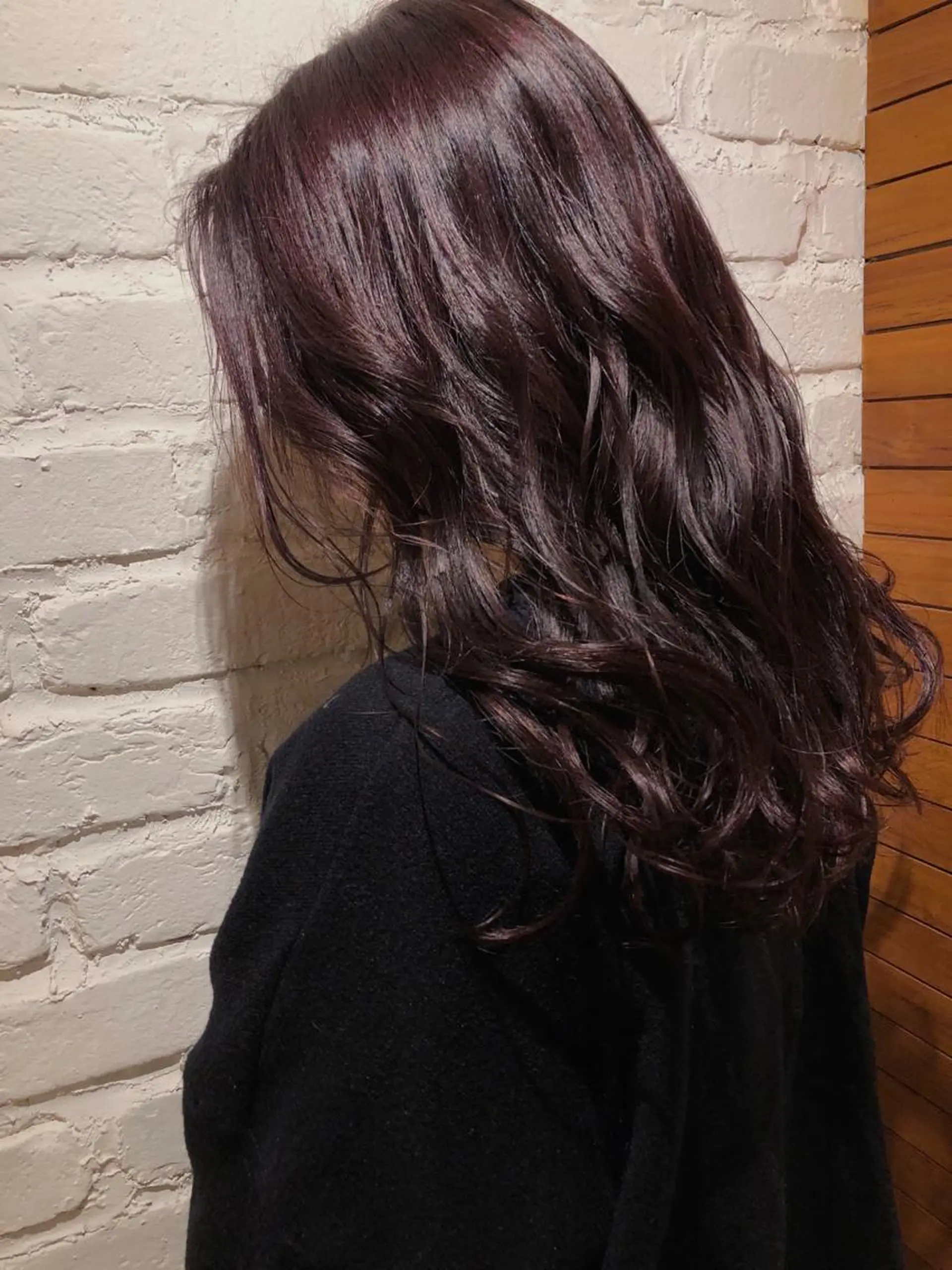 ロング カラー ピンクカラー バイオレットカラー chobii表参道所属・吉田 光佑のヘアスタイル