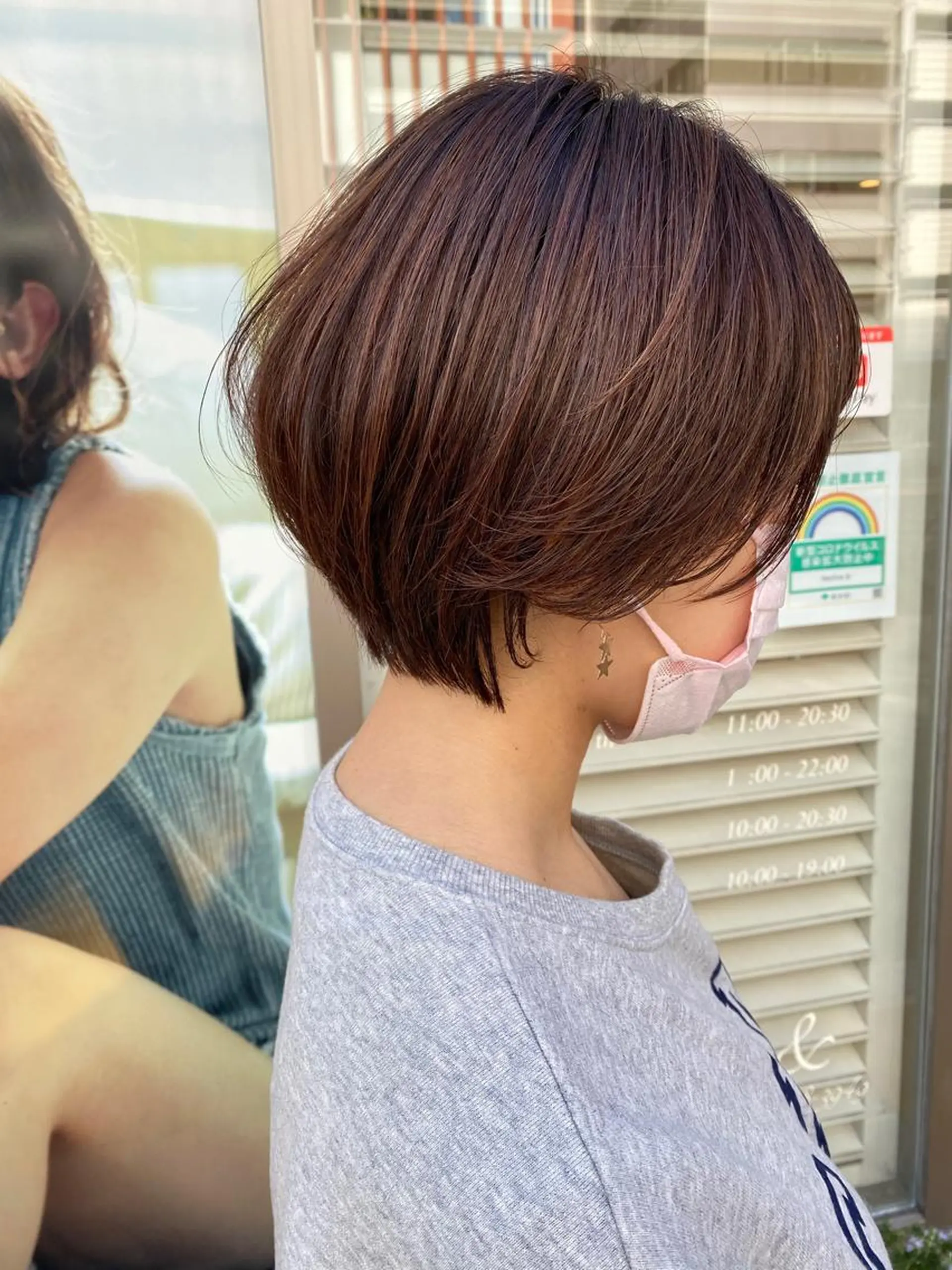 ショート カラー 渋谷/韓国風 西原直樹のヘアスタイル