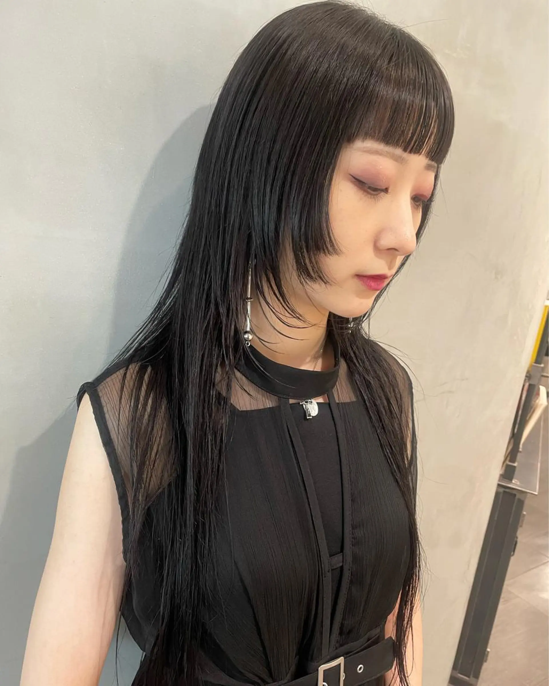 ロング カット トリートメント 優 作のヘアスタイル