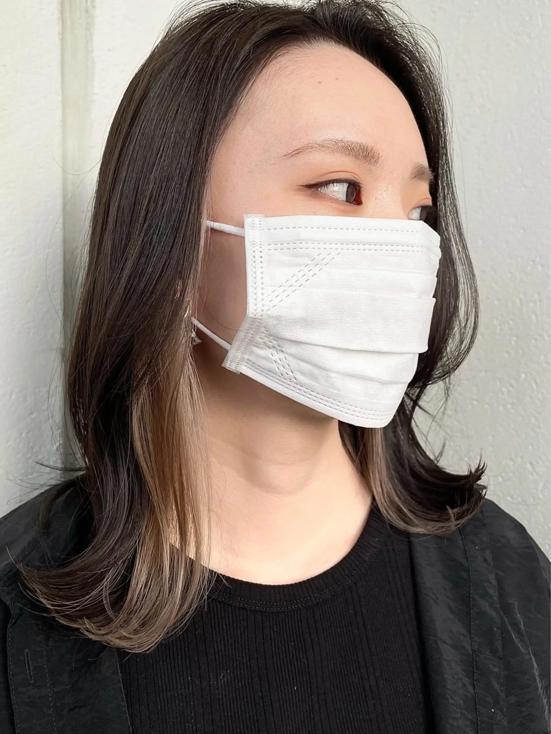 セミロング カラー イヤリングカラー 卒業式受付中🌻 肥田亜沙美のその他イメージ
