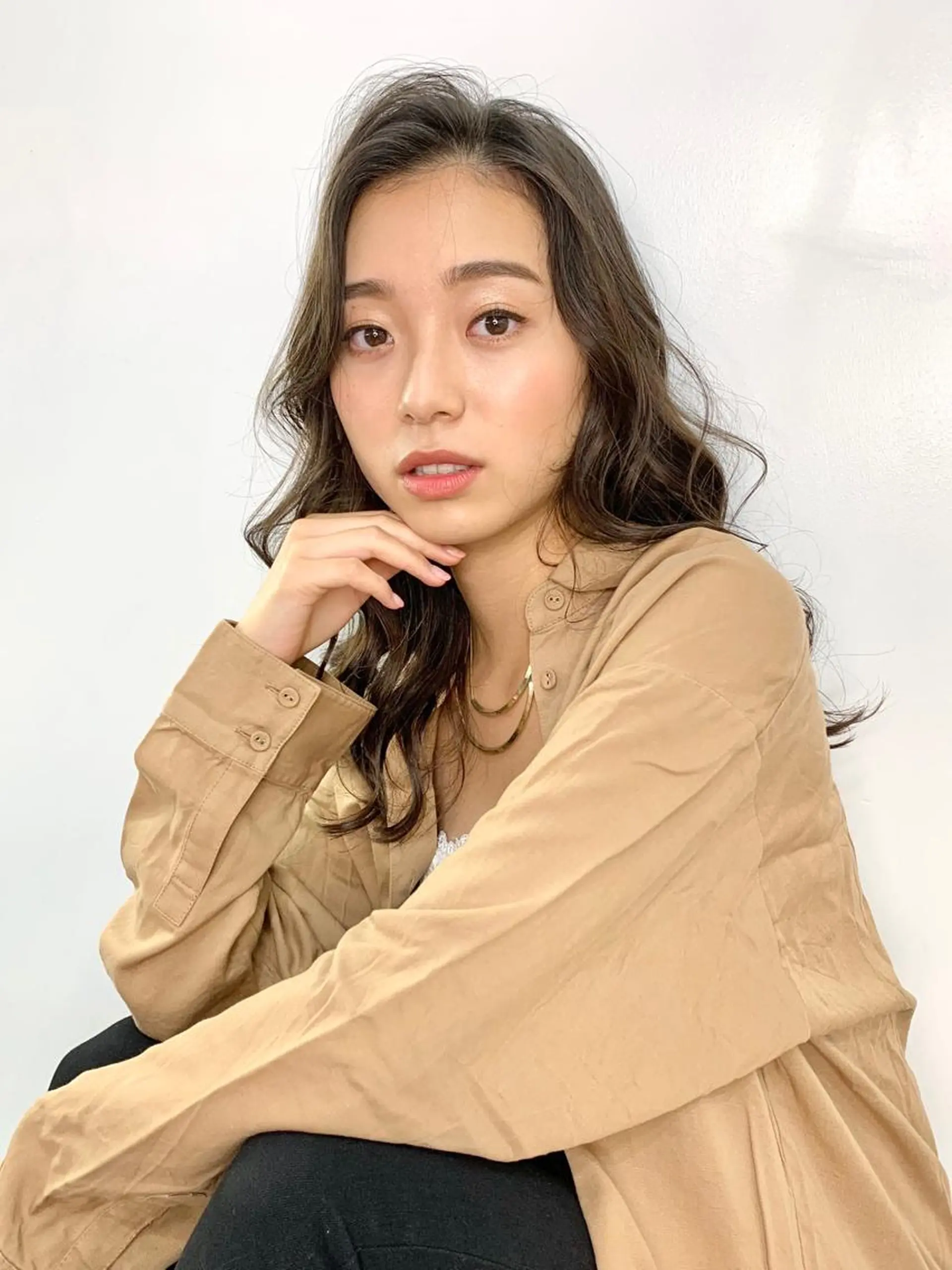 ロング カラー ヘアアレンジ アディクシーカラー ベージュカラー グレージュ ハイライトカラー イルミナカラー カット ヘアカラー トリートメント ヘッドスパ ヘアセット レイヤーカット/艶髪 🎀笠原 優花🎀のヘアスタイル