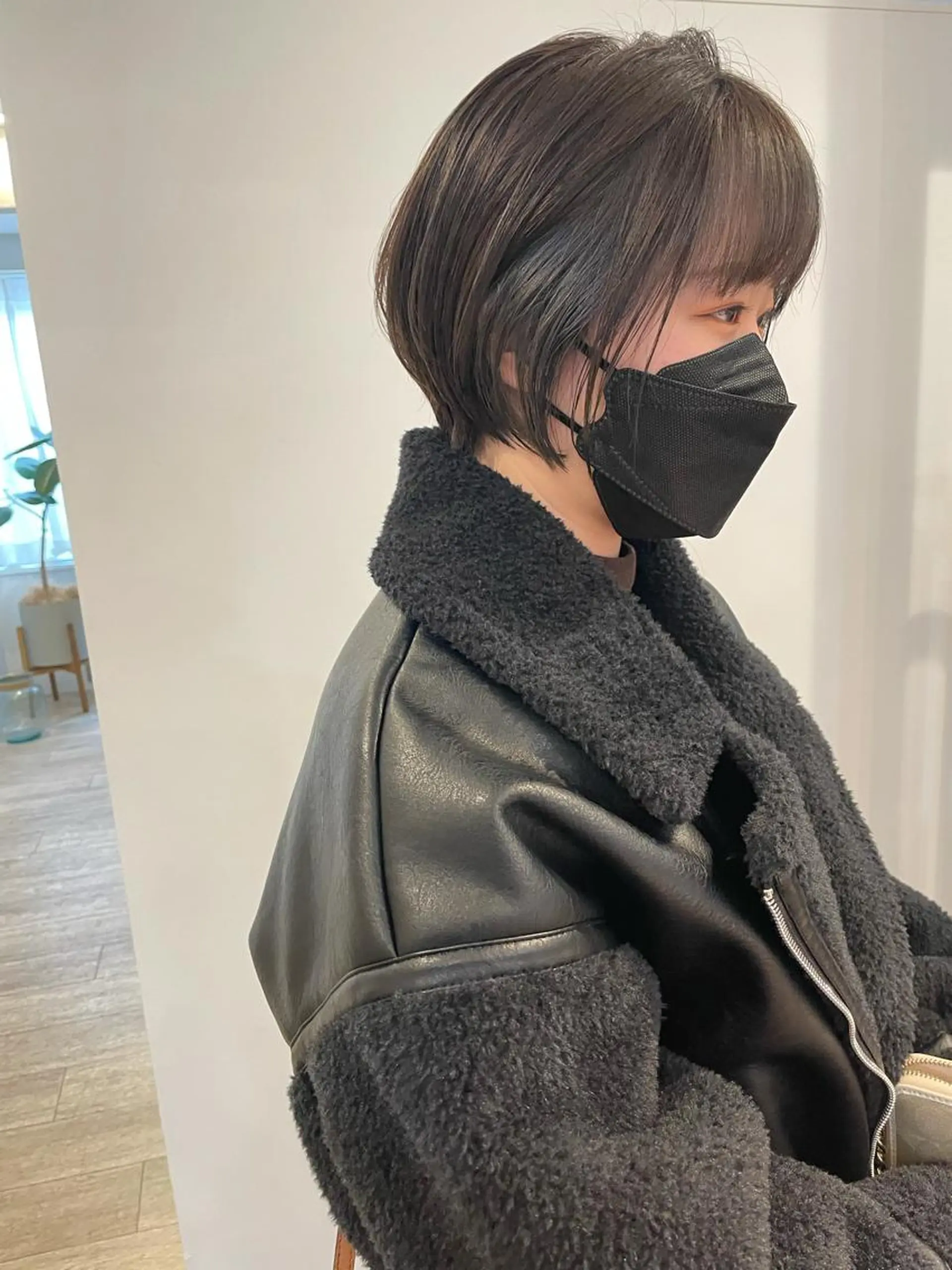 ショート カット ヘアカラー トリートメント 大迫 江梨のヘアスタイル