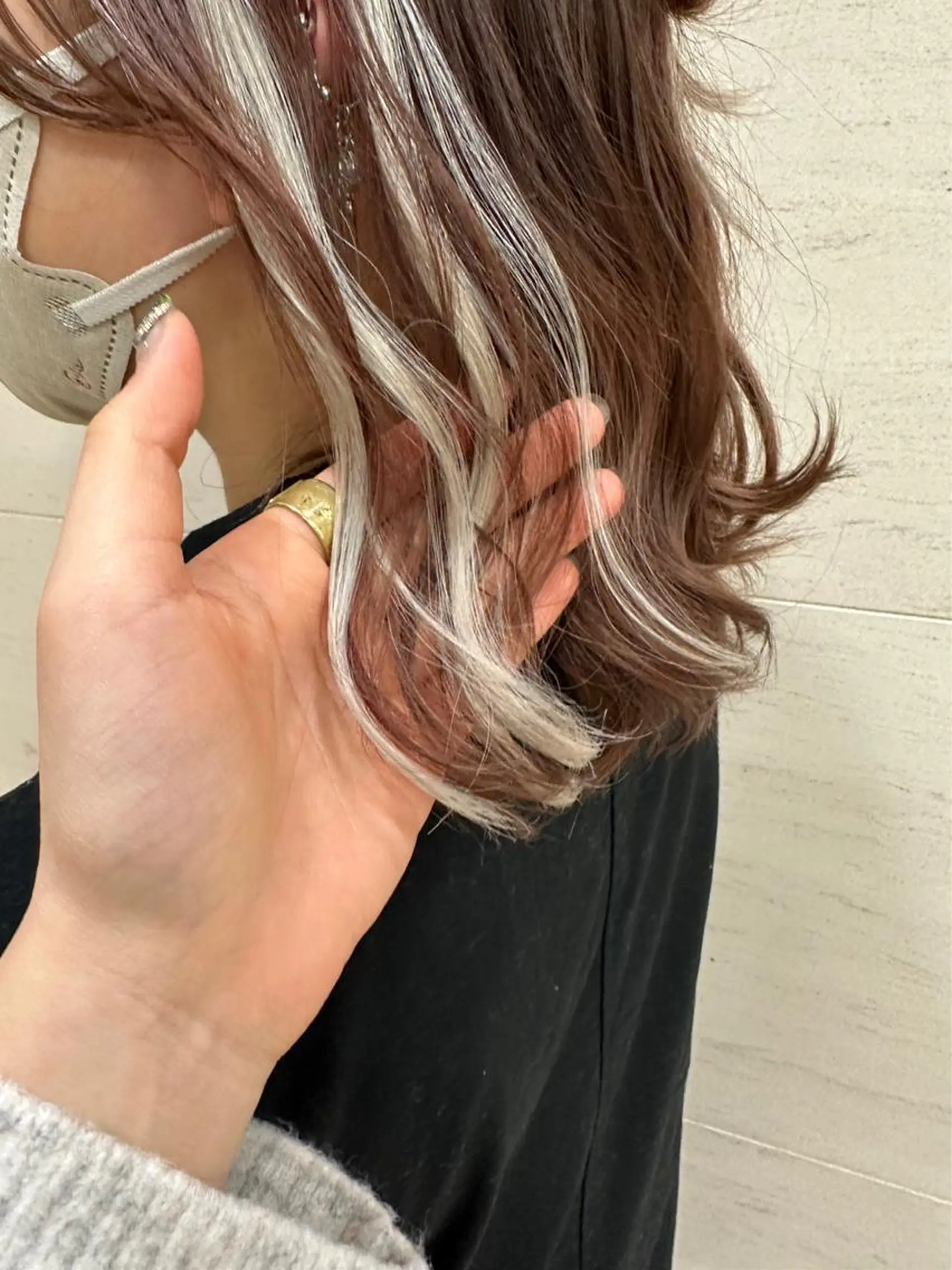 ミディアム エクステ エクステ ヘッドスパ パーマ/ボブ/ ヘルシーカラー/風花のヘアスタイル