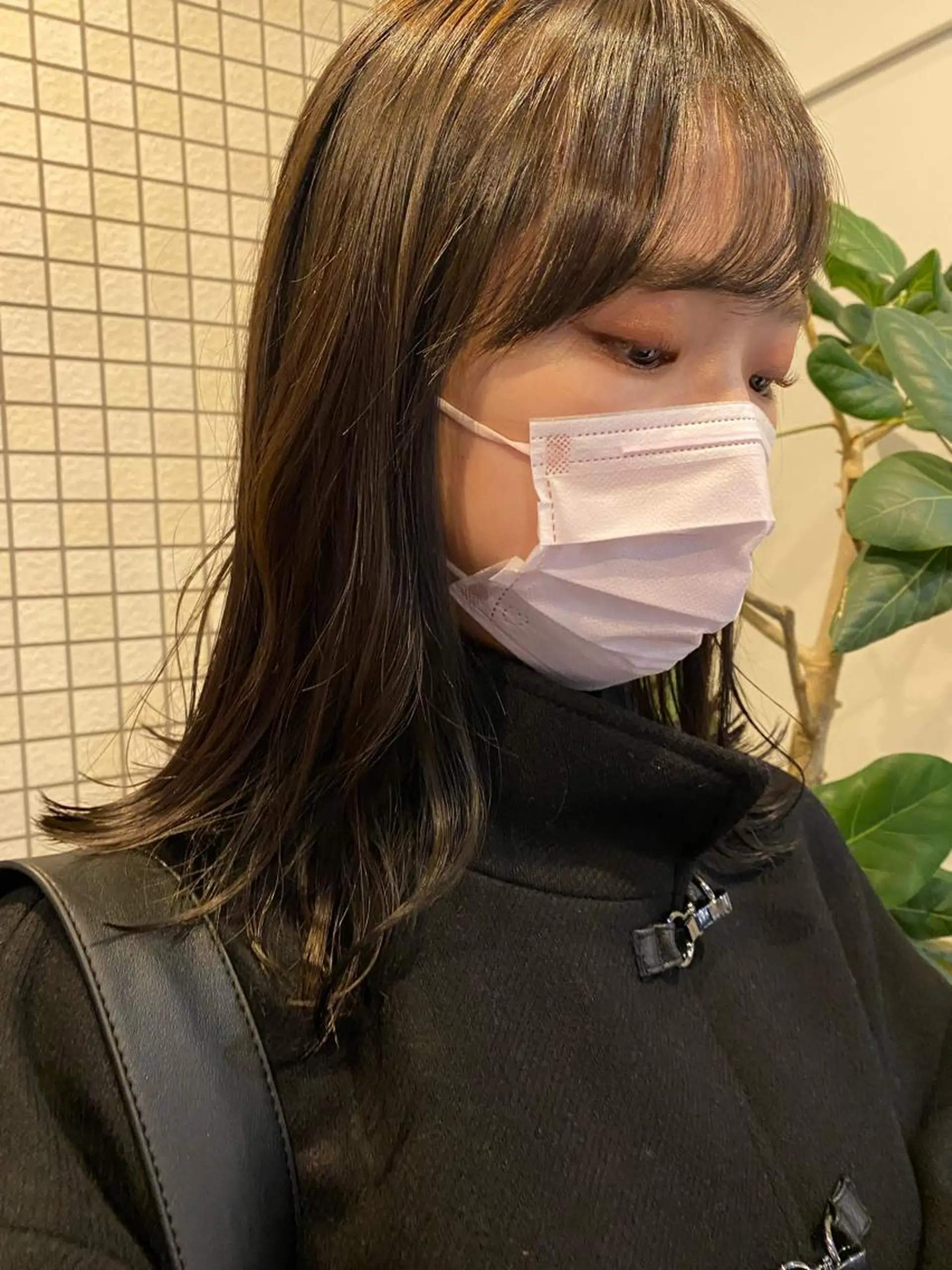 ミディアム カラー トリートメント ヘアカラー 透明感カラー 🩰asumiのヘアスタイル