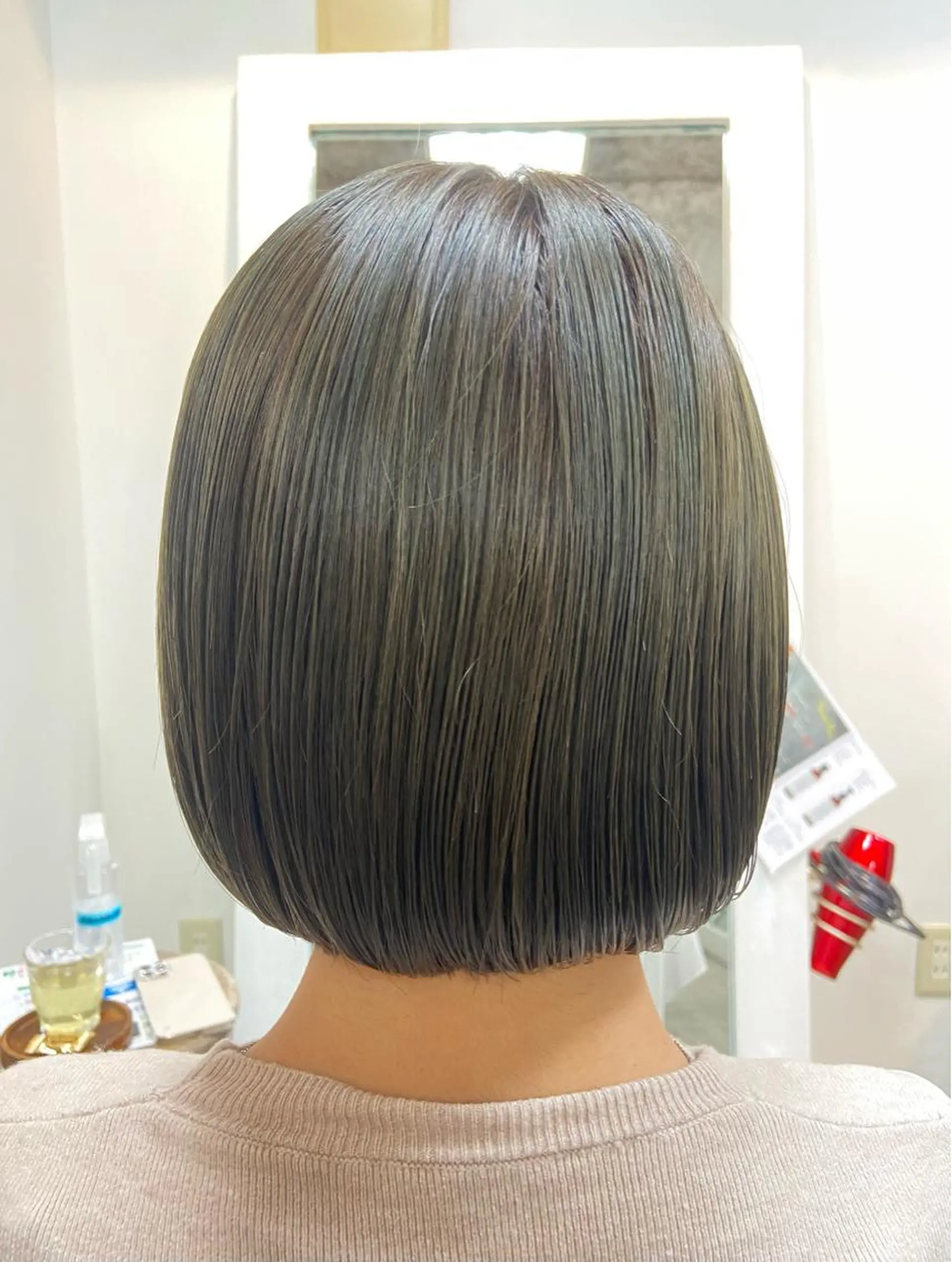 ショート カラー ボブ カット ヘアカラー KAEDE【似合わせ 垢抜けヘア】のヘアスタイル