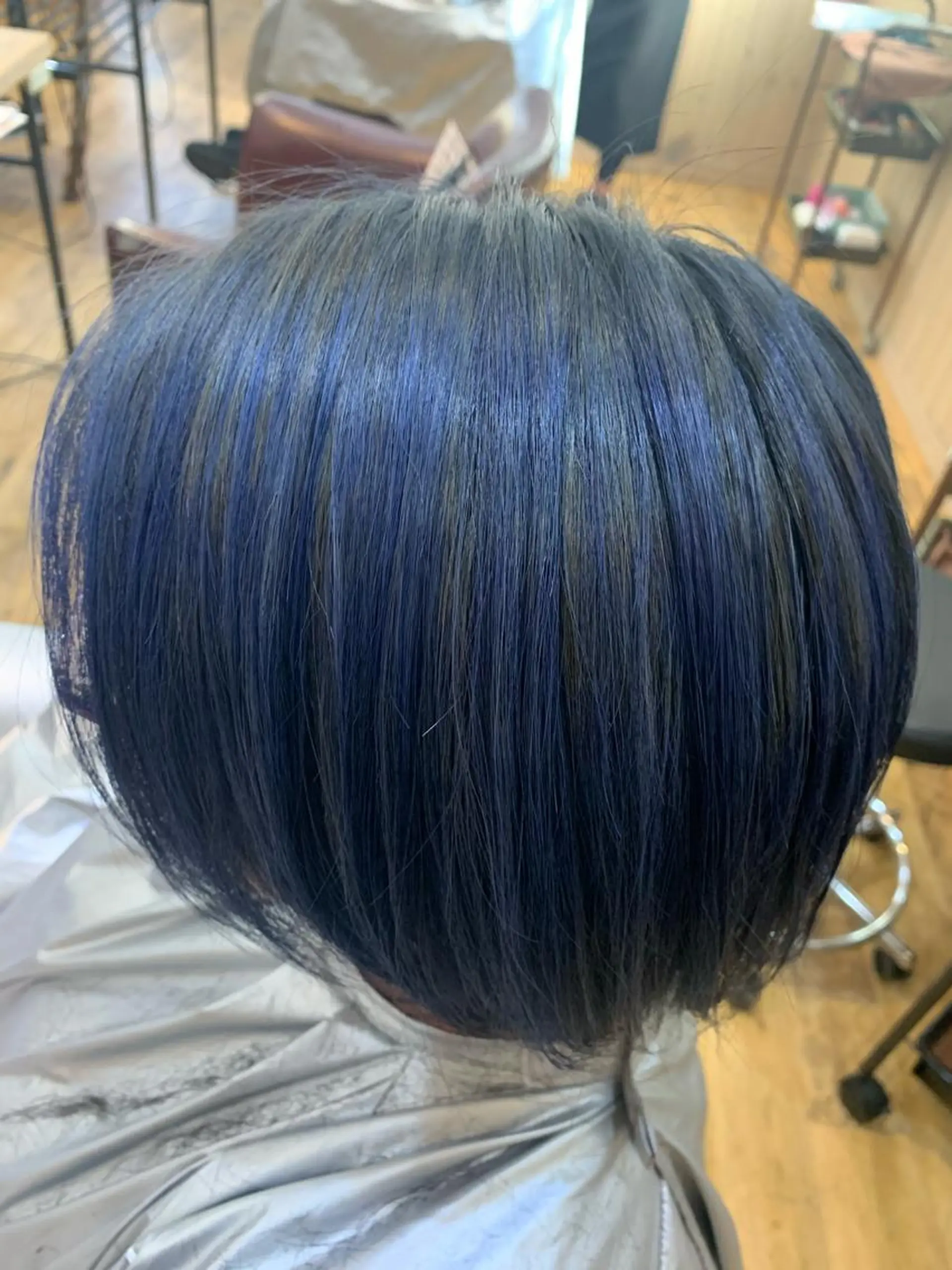 ショート カラー ブルーカラー グラデーションカラー カット ヘアカラー トリートメント TELAHAIR 副代表　三上真弥のヘアスタイル