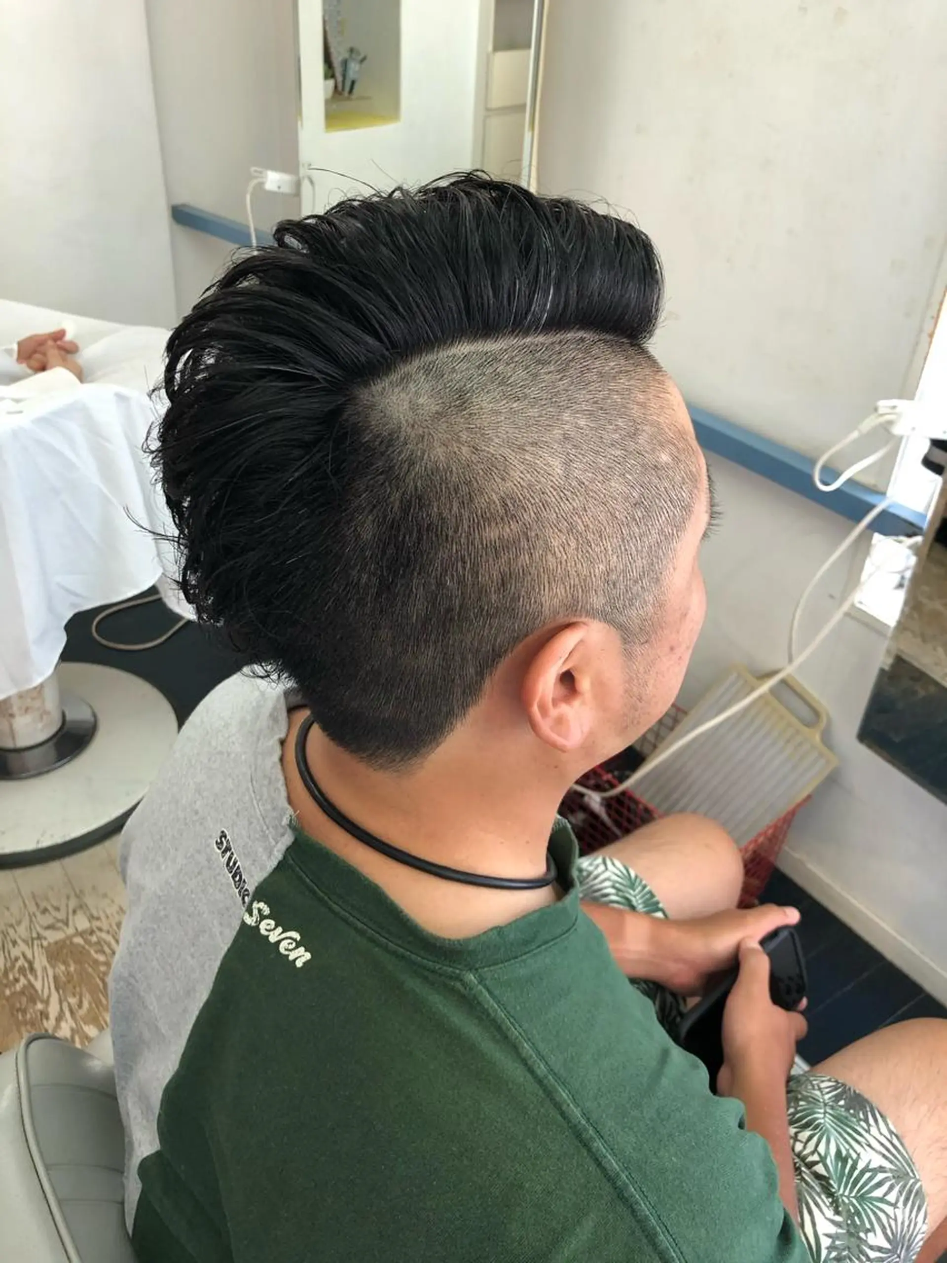 ショート パーマ メンズ カット パーマ ROBOT   PLUS所属・大野 悠平のヘアスタイル