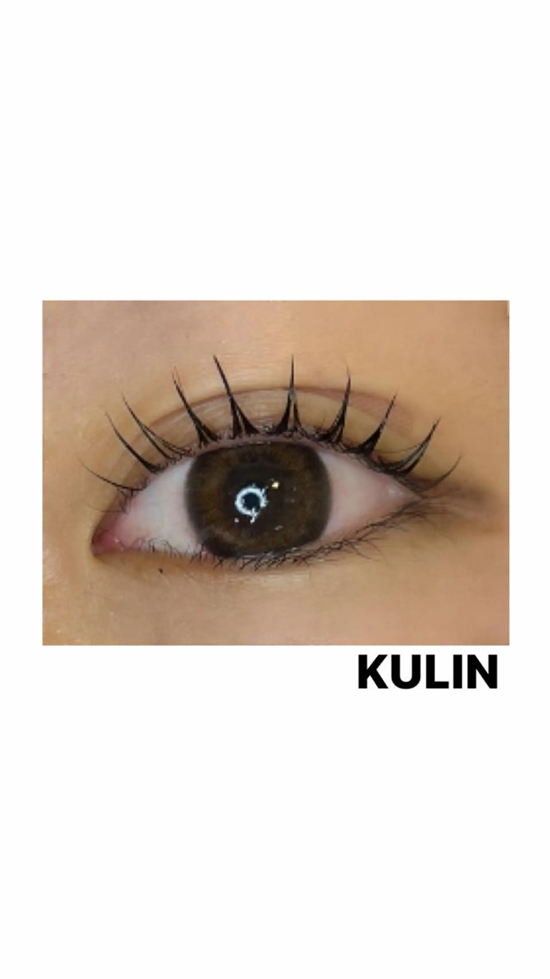 マツエク・マツパ KULIN Rinoのマツエク・マツパデザイン
