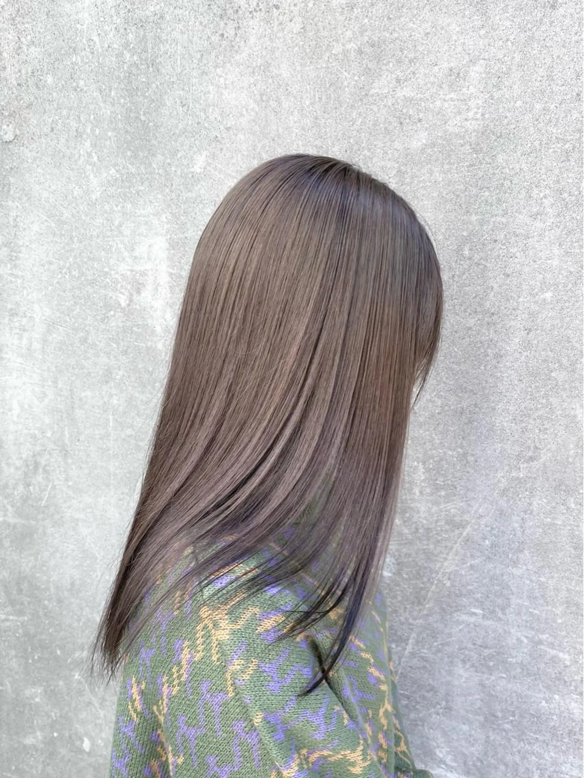 ロング ヘアカラー トリートメント motel所属・モデルや芸能人も通う ✨マンツーマンサロンのヘアスタイル