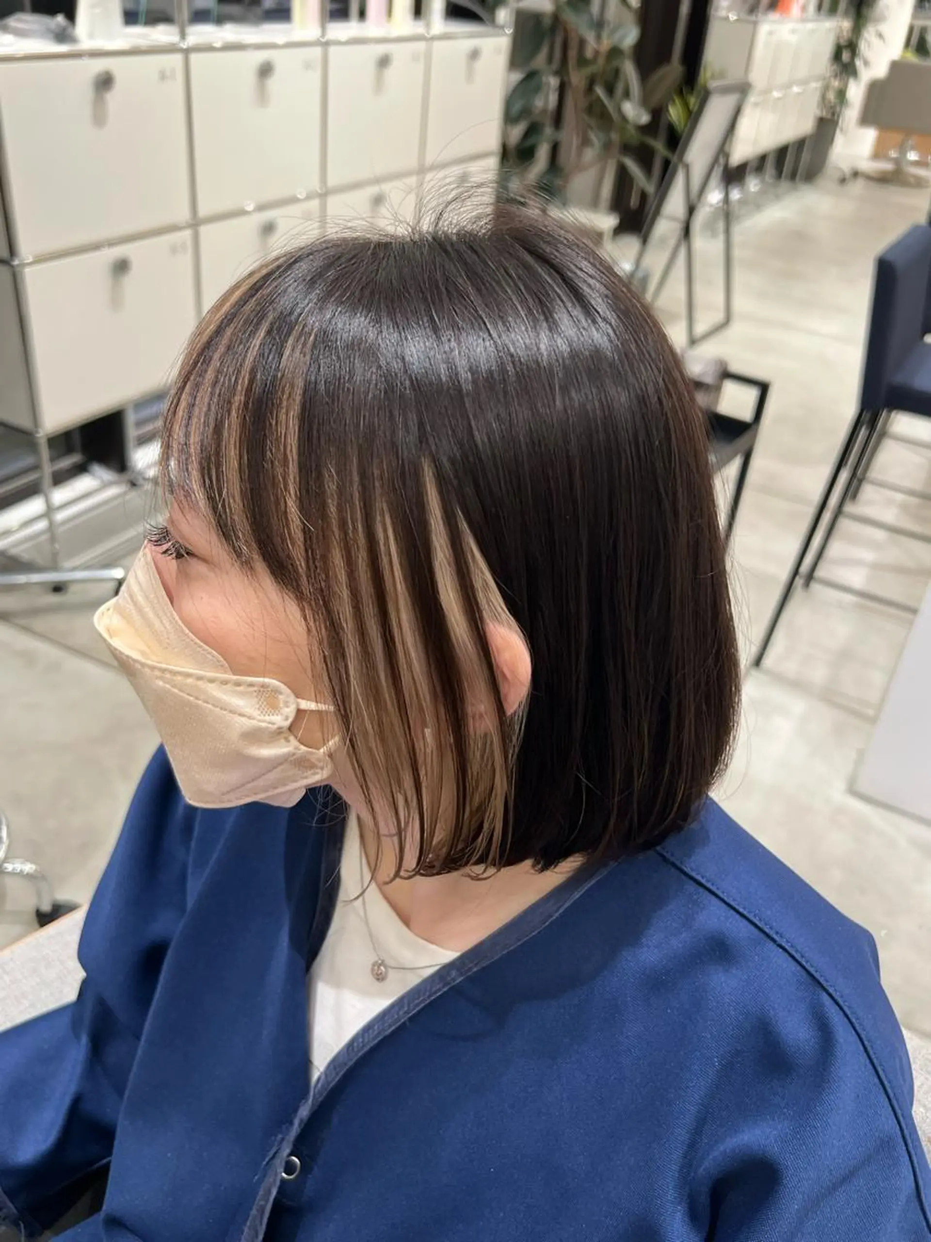 ショート カラー 髪質改善/ハイトーン 特化🧡‬‪田中颯士のヘアスタイル