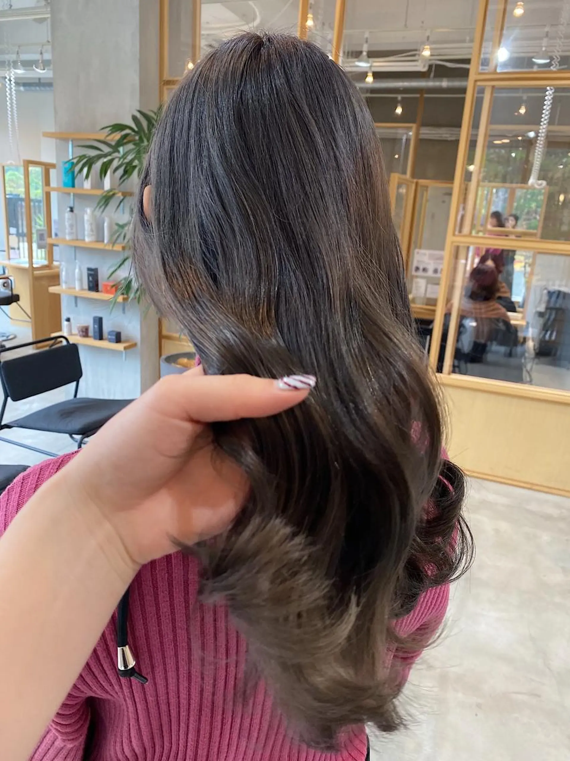 ロング ヘアカラー トリートメント 🌼FERIA梅田 shiho🌼のヘアスタイル