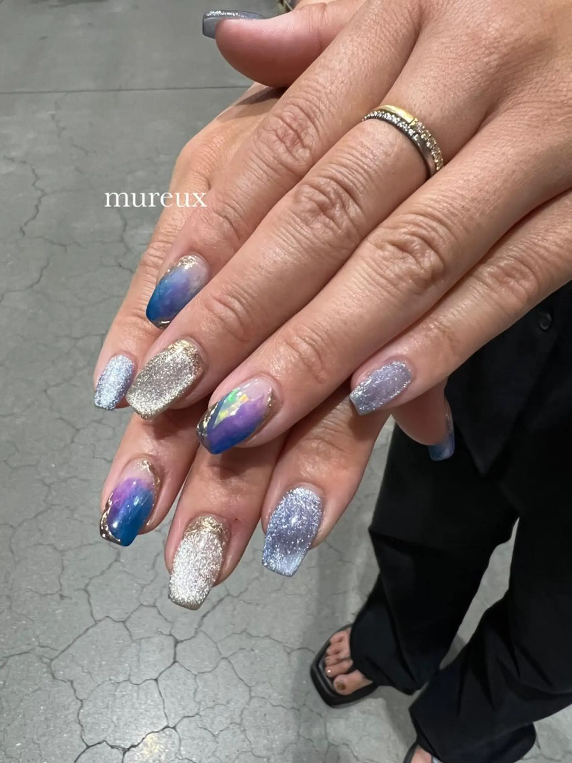 ネイル ハンドネイル mureux ∵ayakaのネイルデザイン