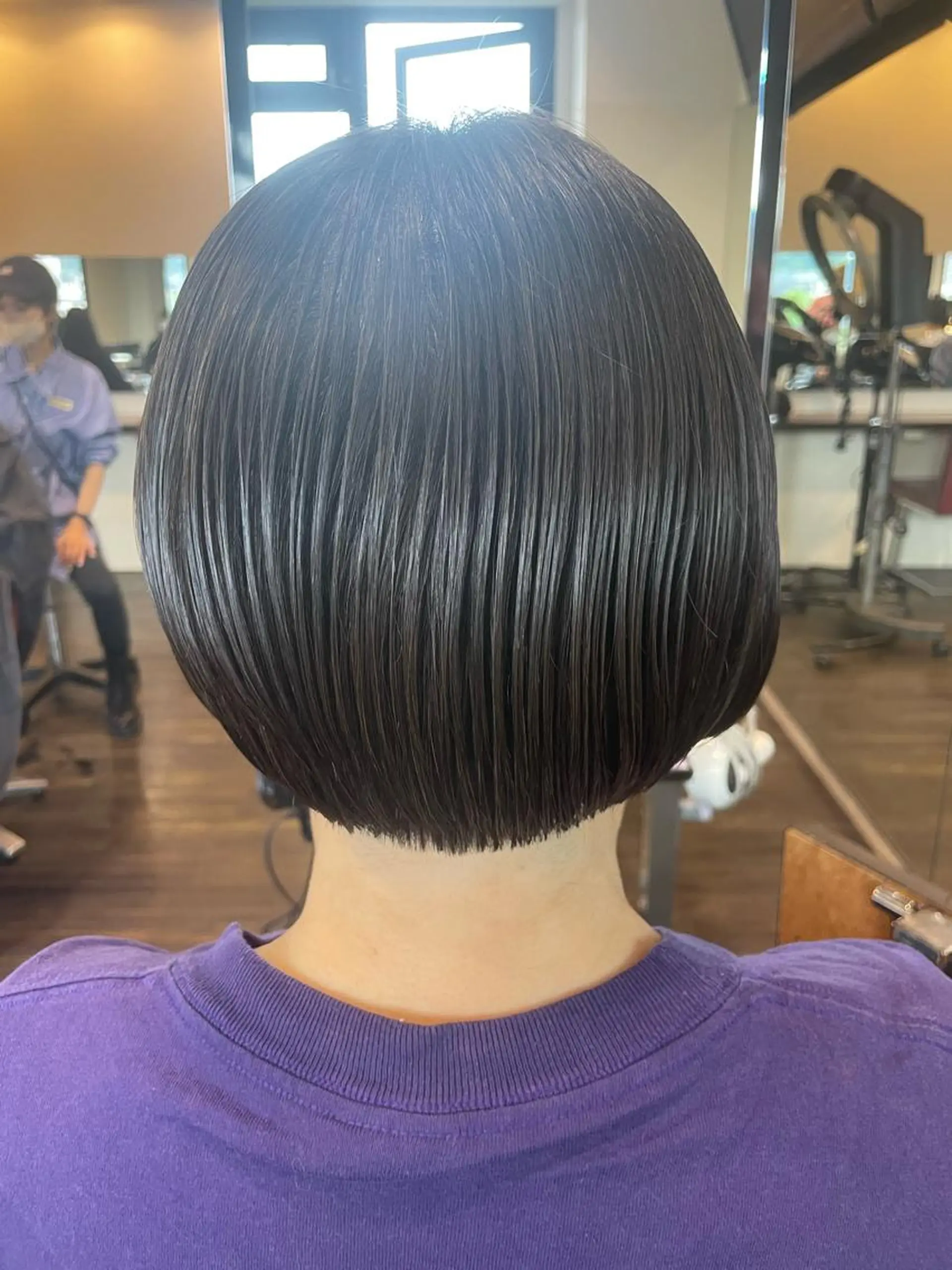 ショート ボブ 佐藤 綾郁のヘアスタイル