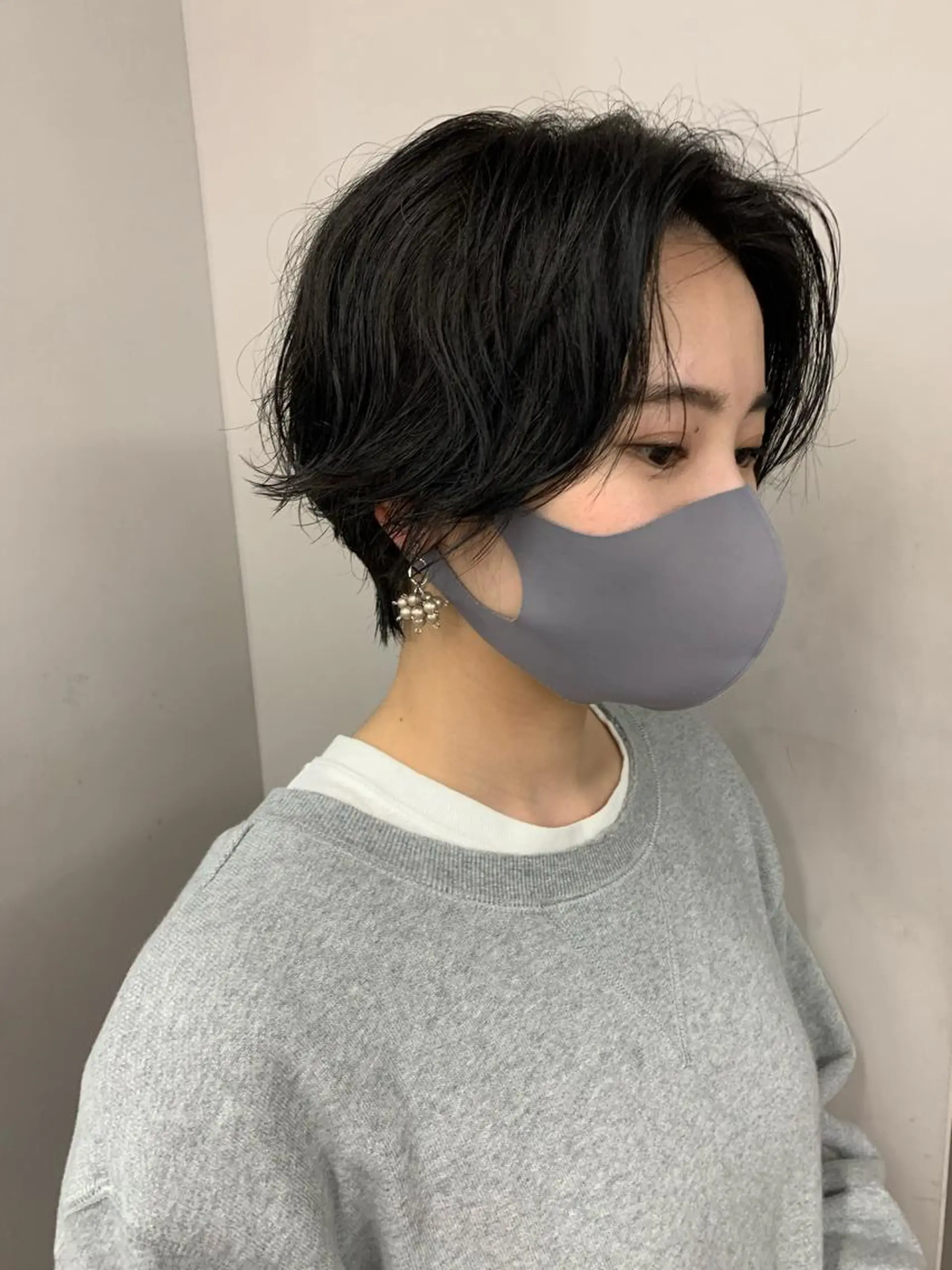 ショート パーマ ショートヘア 豊浦 翔太のヘアスタイル