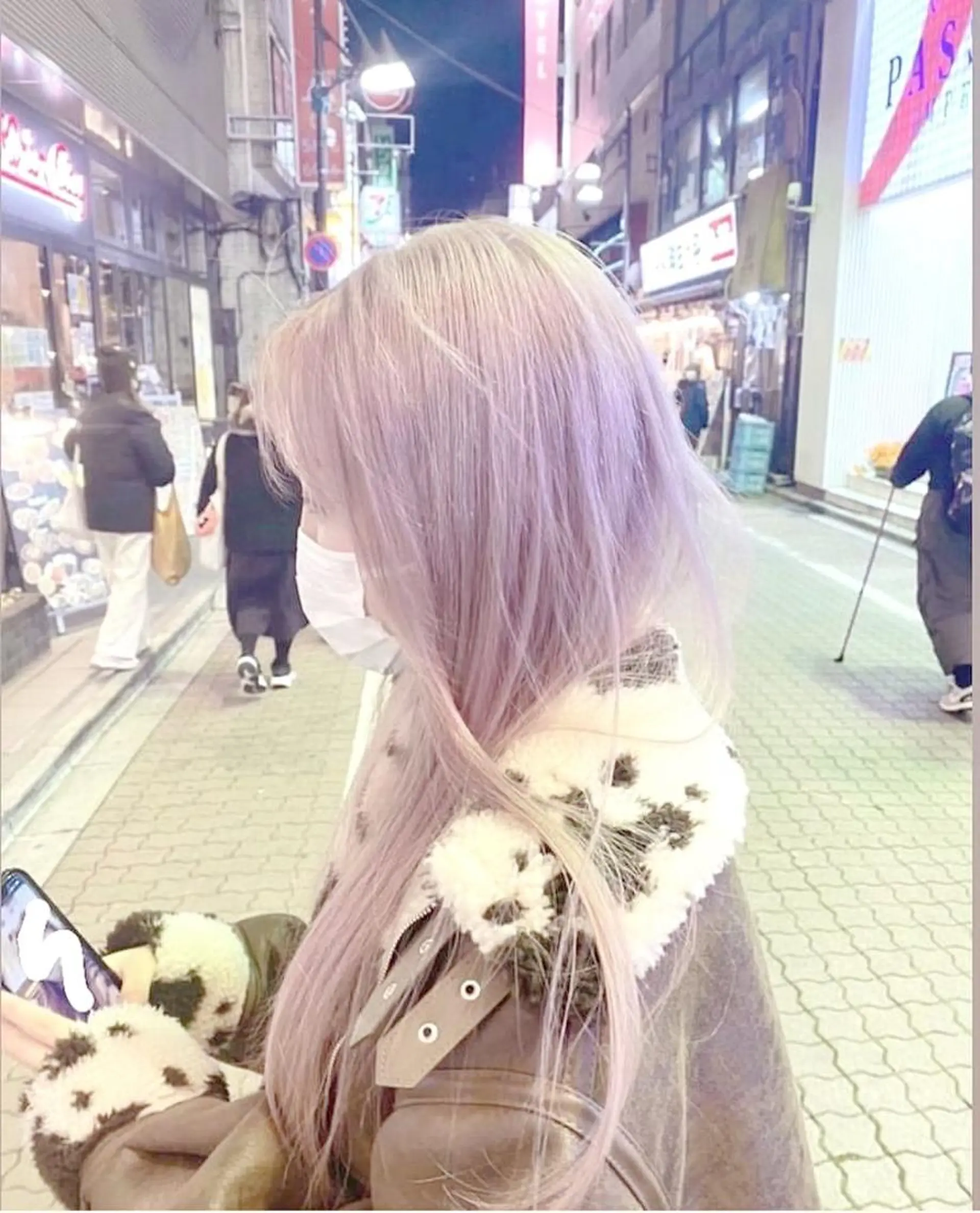 ロング カラー ヘアカラー 推し活/韓国/ブリー チカラーminamiのヘアスタイル