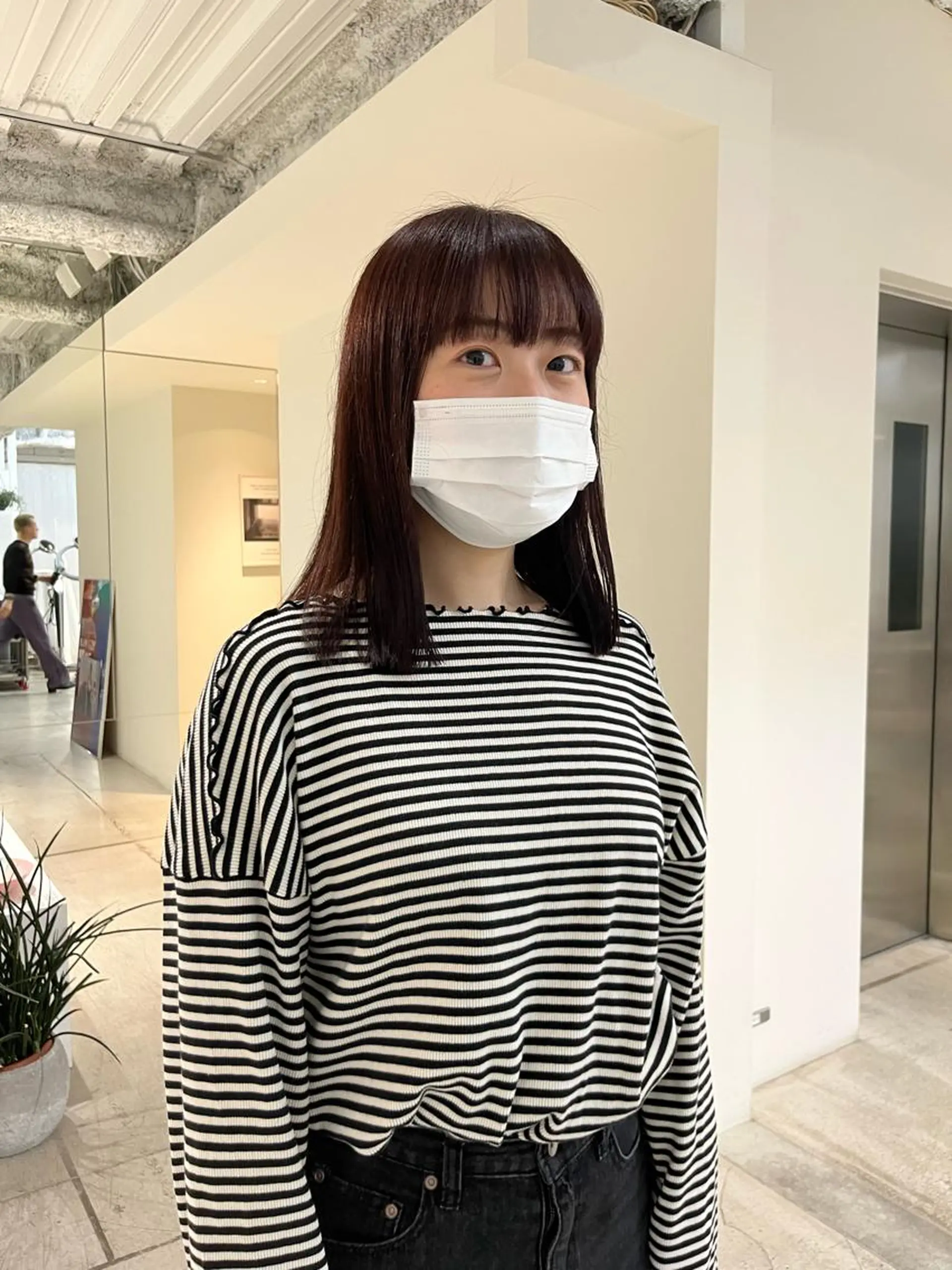 セミロング ANY／ Nanaのヘアスタイル