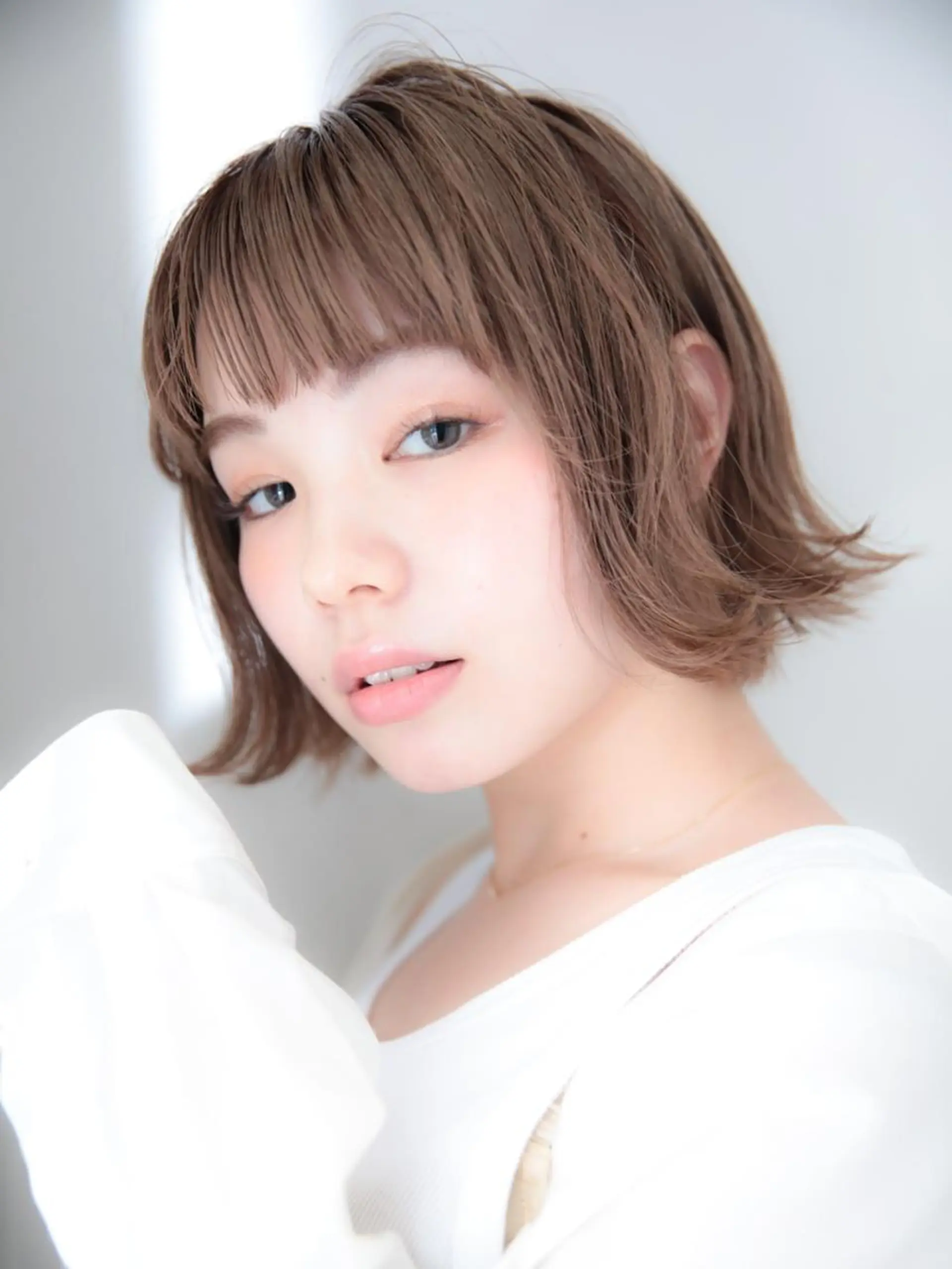 ショート カラー パーマ 山下 直人のヘアスタイル