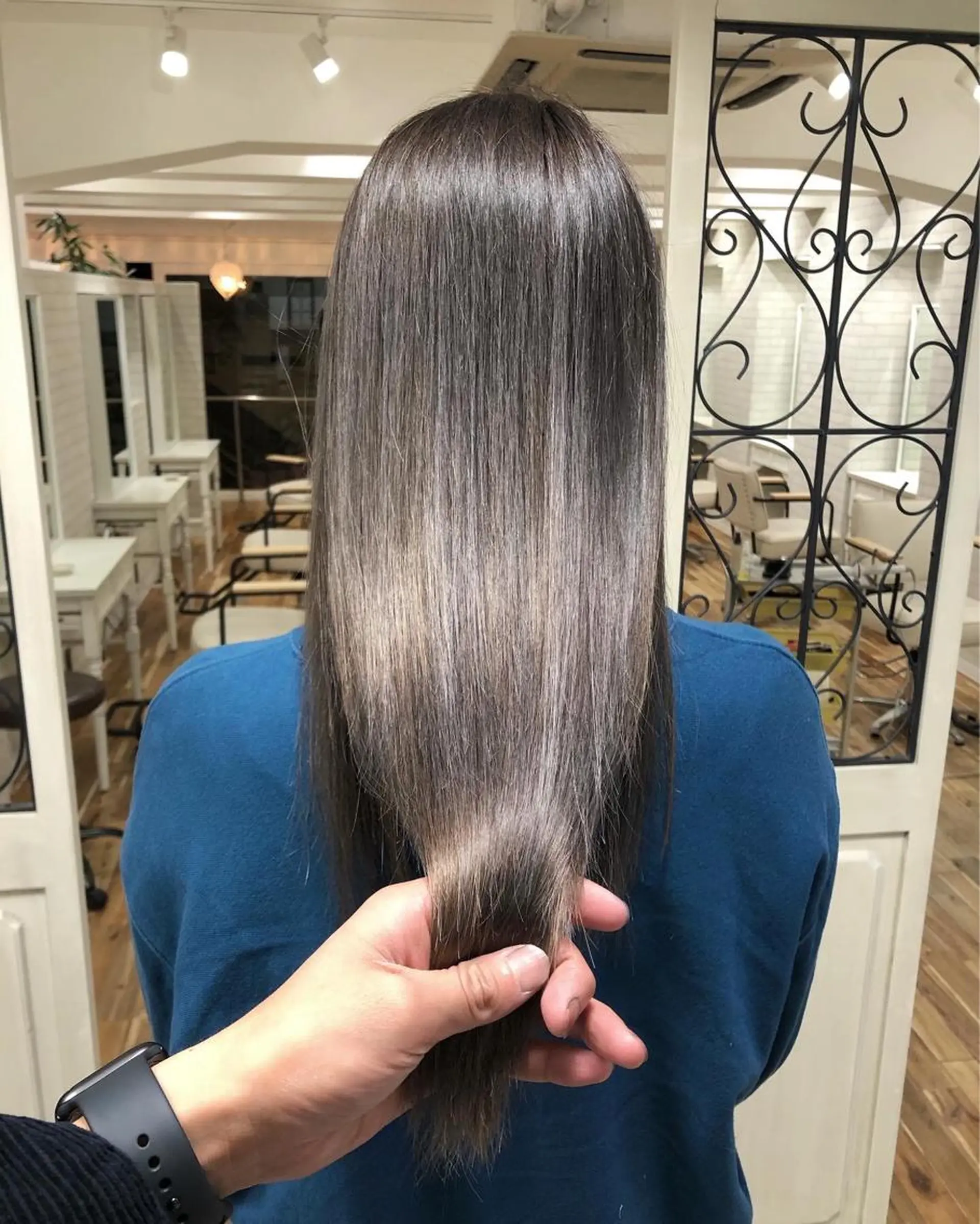 ロング カラー ヘアカラー トリートメント Tao所属・藤川 大智のヘアスタイル