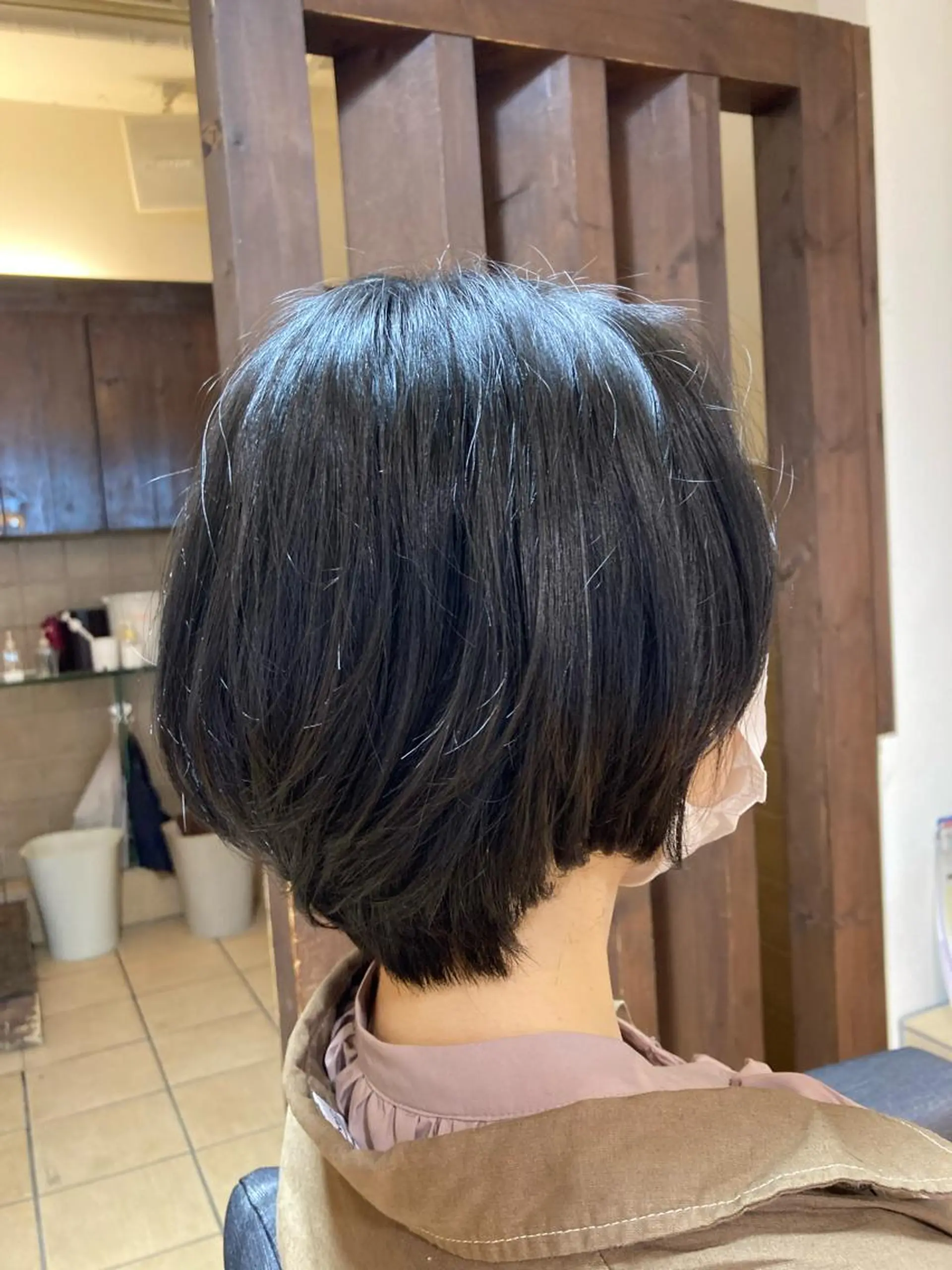ショート カット 奥谷 美代子のヘアスタイル