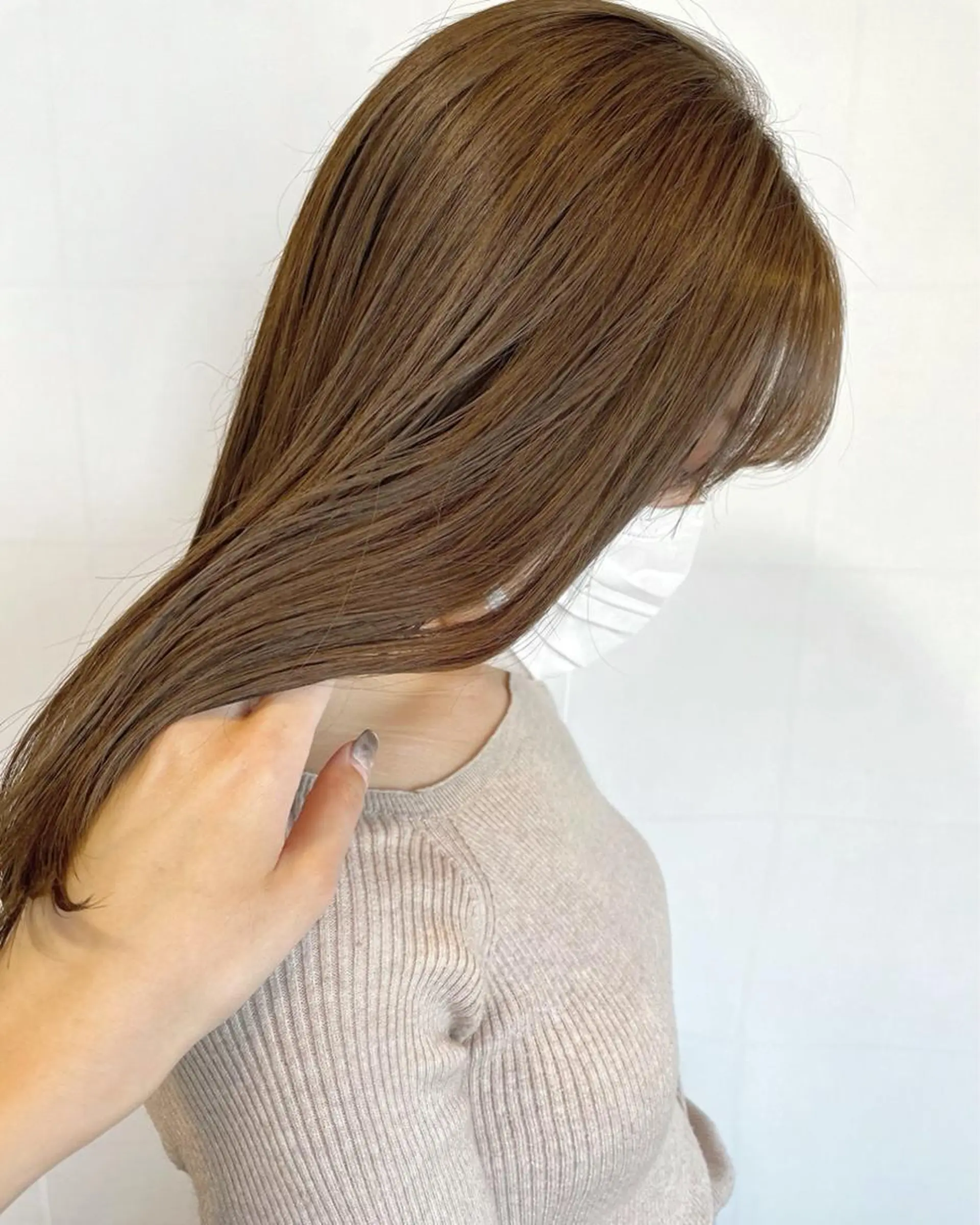 セミロング カラー ヘアアレンジ カット ヘアカラー 徳永 実沙のヘアスタイル
