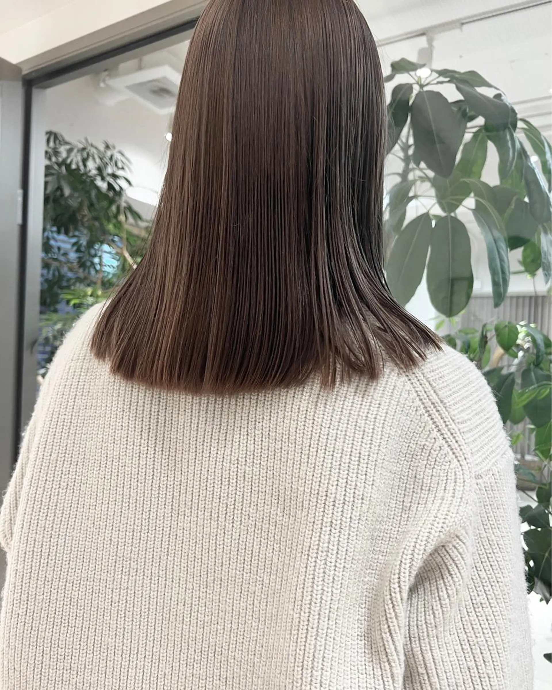 セミロング カラー ヘアアレンジ ベージュカラー ブリーチ トリートメント 🌿ショートカット/ パーマ/淳平のヘアスタイル