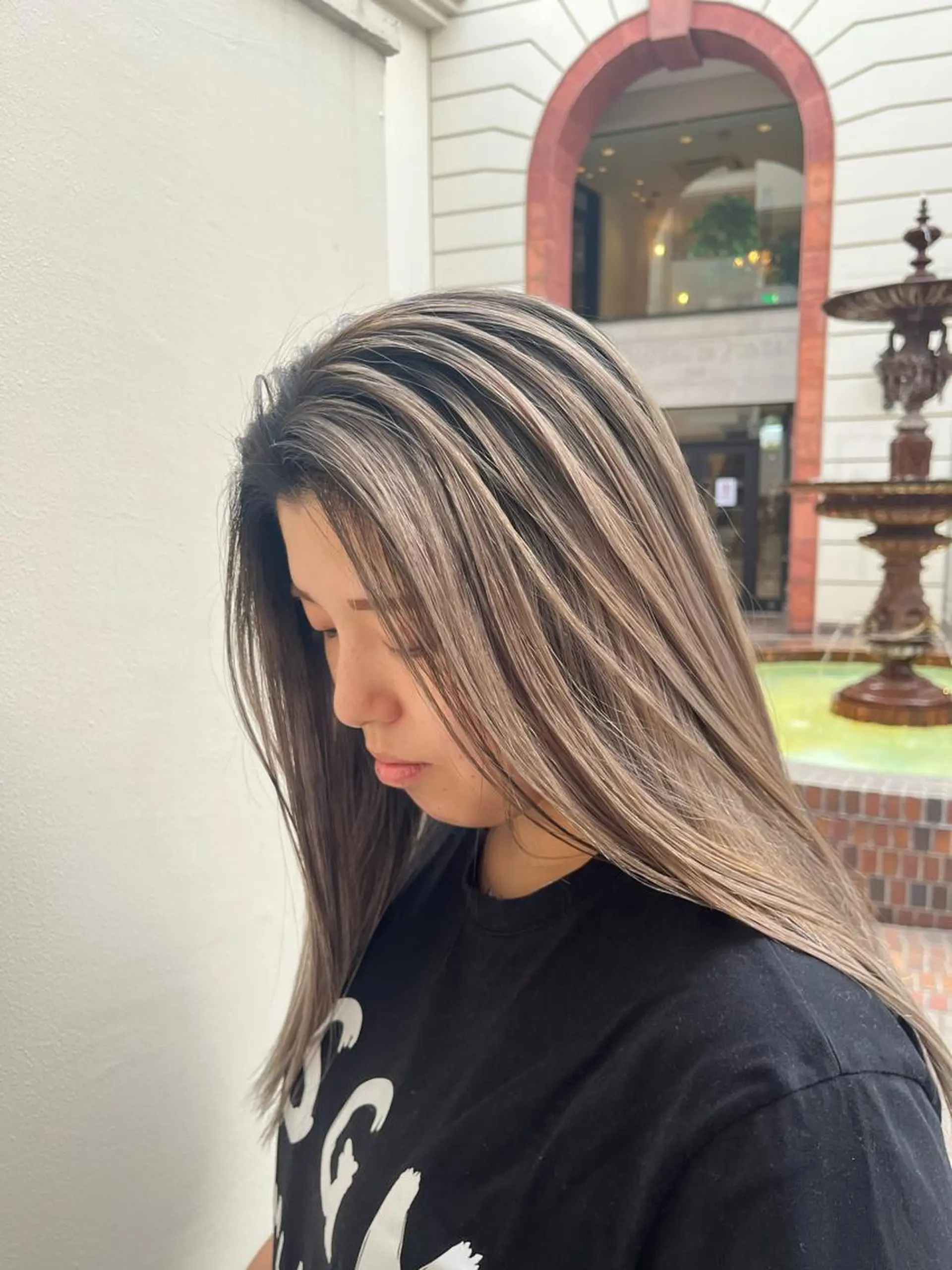 ロング カラー バレイヤージュ レイヤーカット カット ヘアカラー トリートメント DX所属・✨メンズスタイル✨ Daiのヘアスタイル