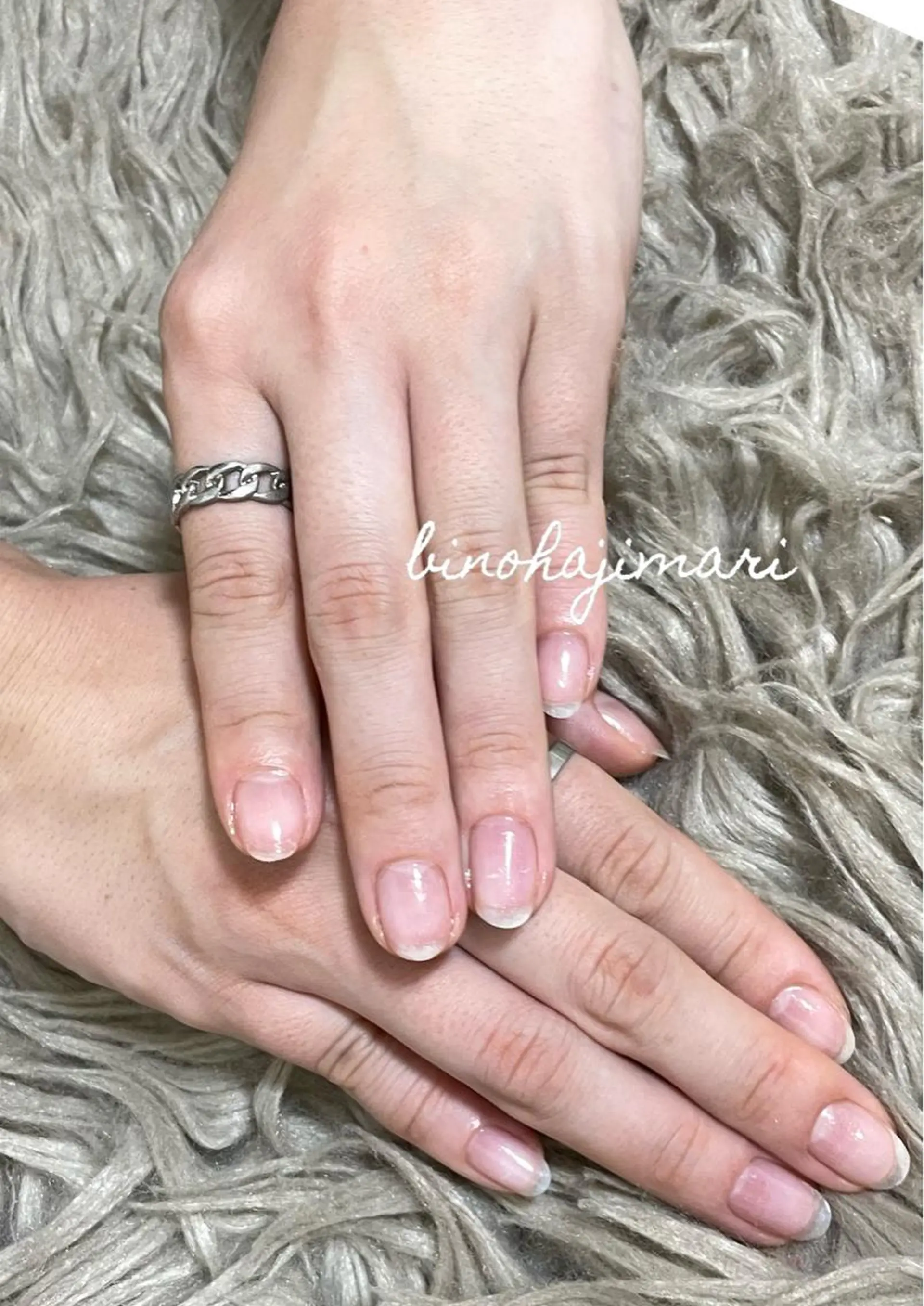 ネイル ハンドネイル ハンドケア ♡Bivi♡自爪に 優しいネイルサロンのネイルデザイン