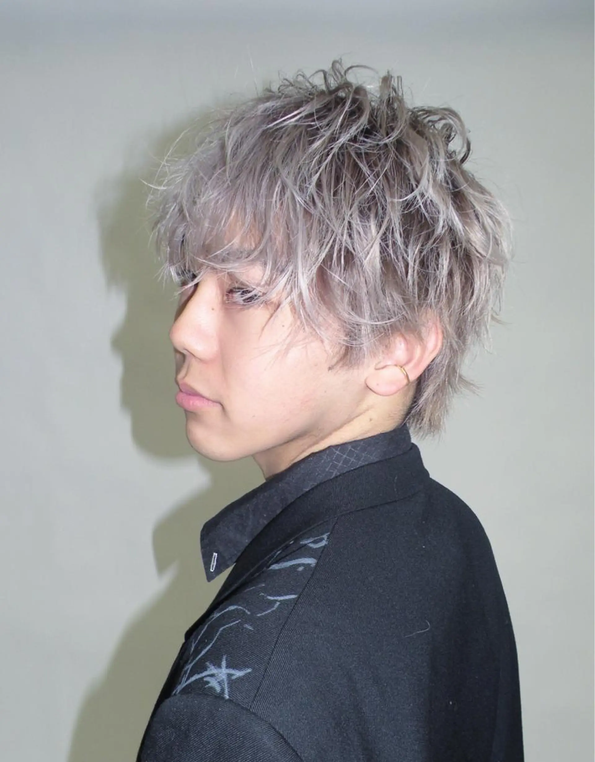 ショート カラー ヘアアレンジ メンズ 飯塚 想のヘアスタイル