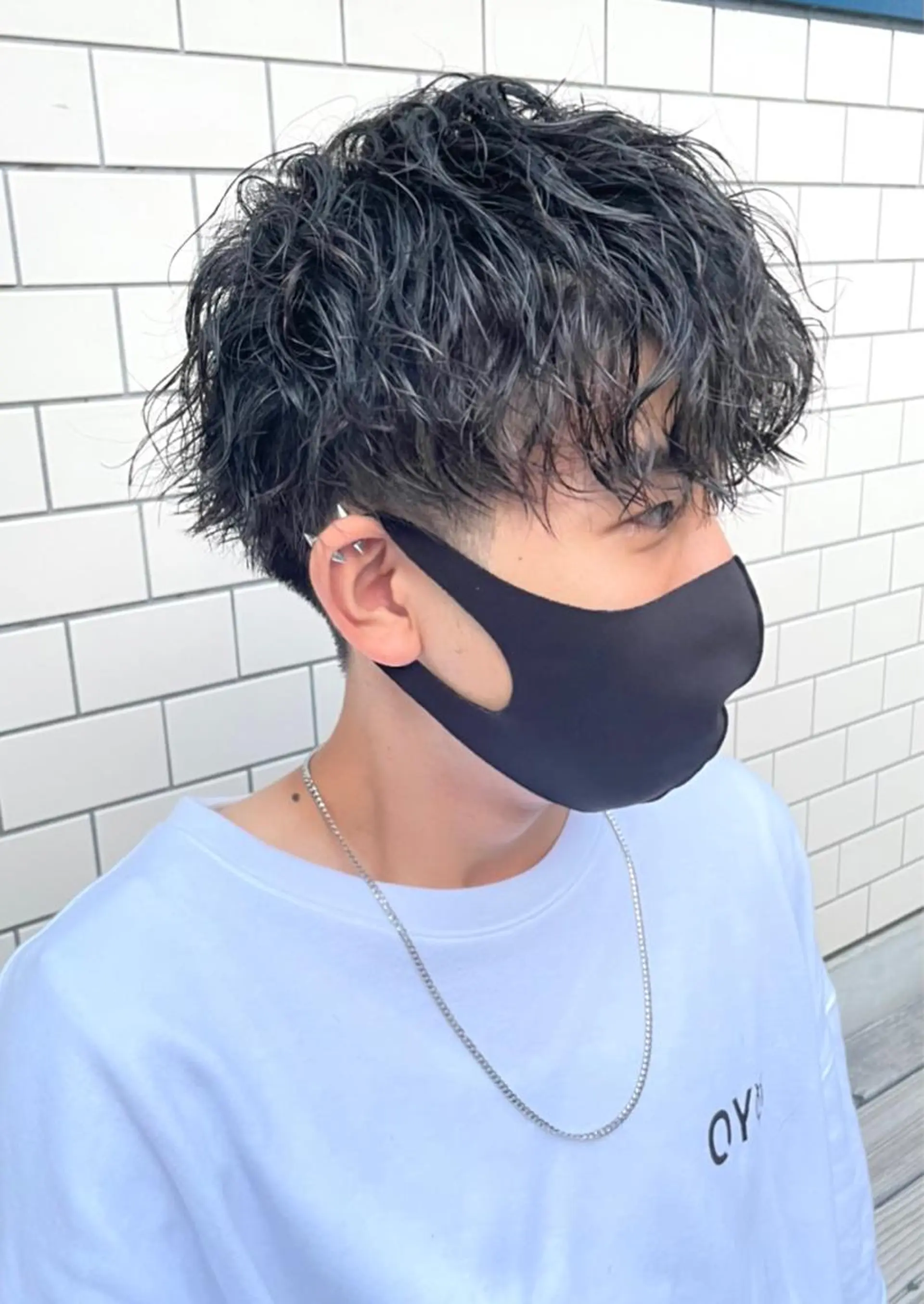 ミディアム 渋谷 ミモザワークス タニグチヨシユキのヘアスタイル