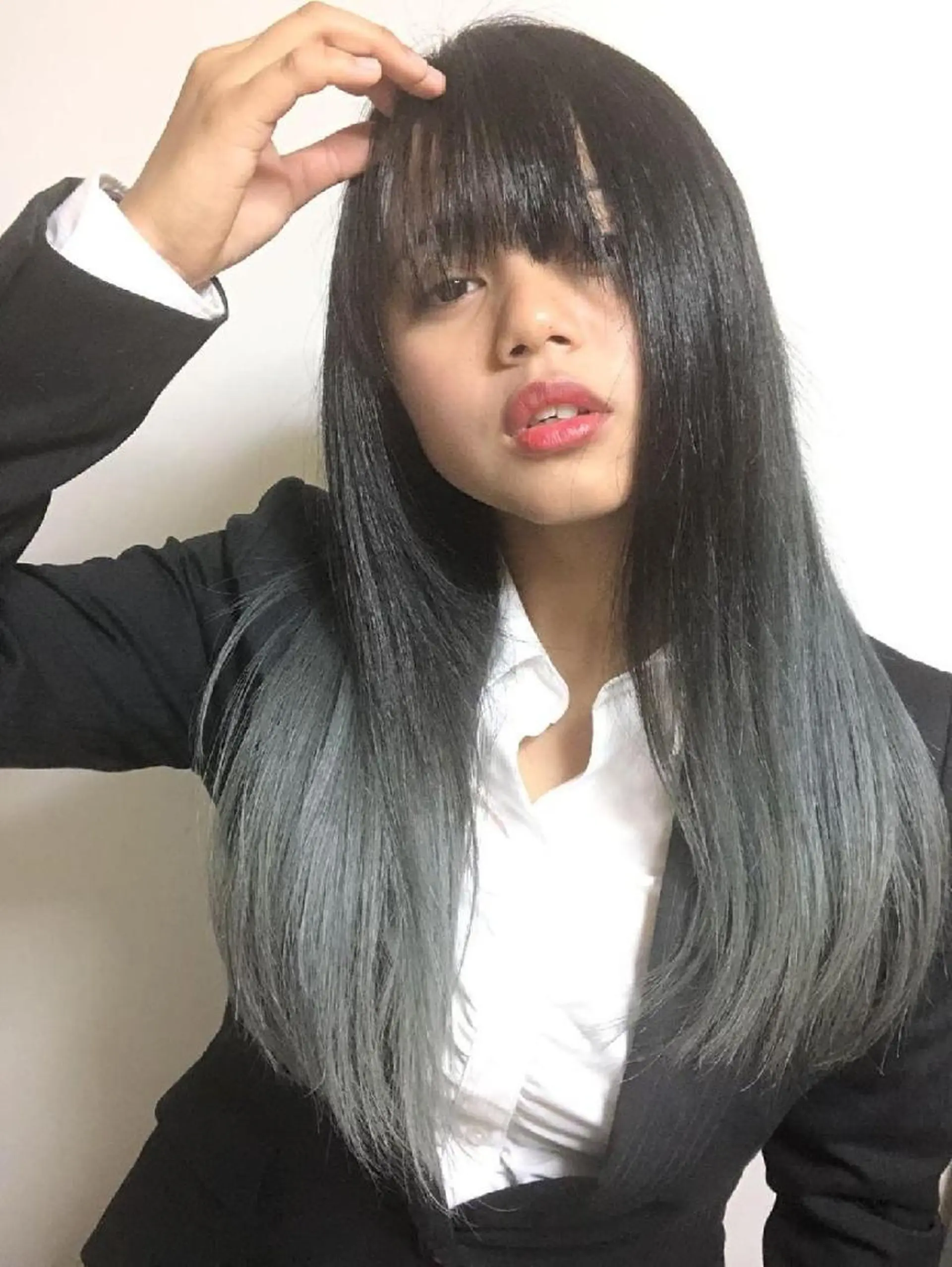 ロング 外国人風カラー ヘアカラー EMANON名古屋所属・美谷添（ミヤゾエ） まどか大人ヘアサロンのヘアスタイル