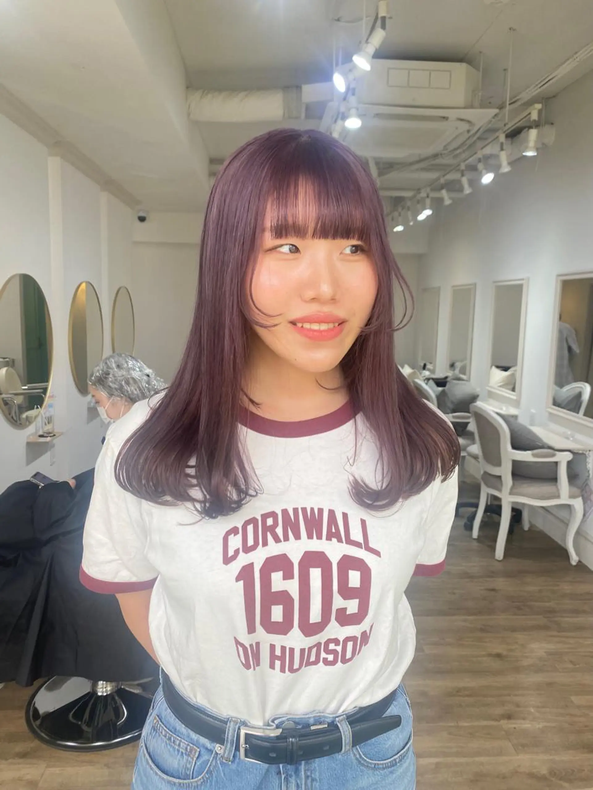 カラー ブリーチ ヘアカラー トリートメント 🌷柔らかクリーミー 🤍kirari🌷のヘアスタイル