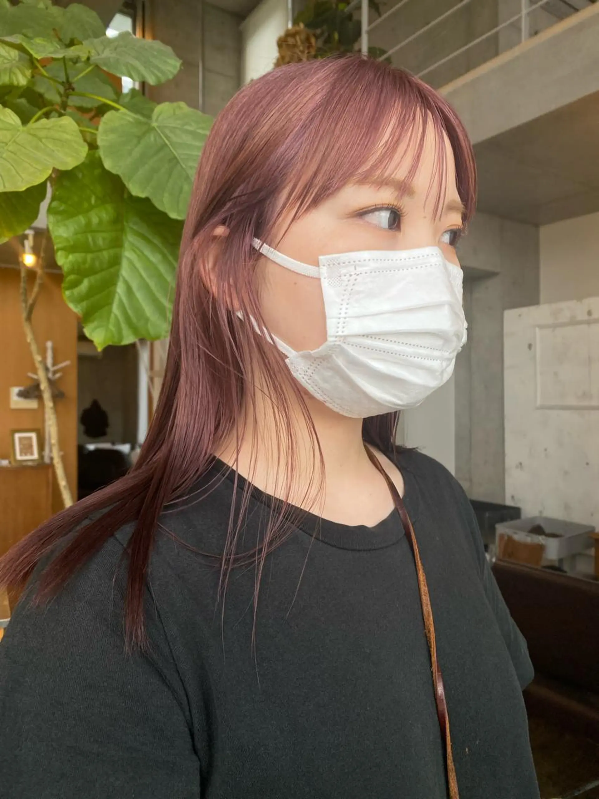 ロング カラー パーマ ヘアアレンジ メンズ キッズ ネイル マツエク・マツパ モリモト サナのヘアスタイル