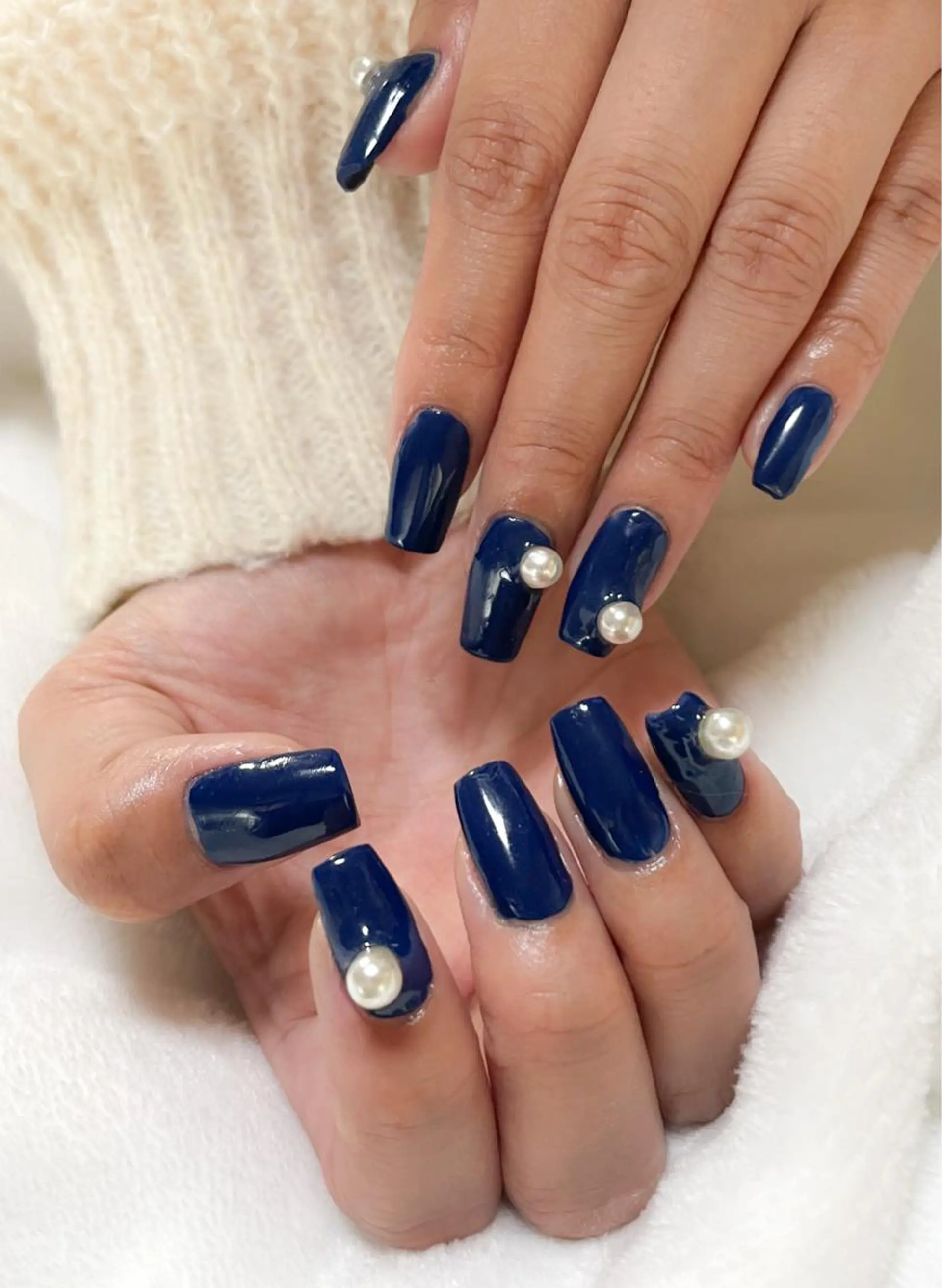 ネイル 成人式 長さ出し グラデーション キラキラネイル ロングネイル nail salon Be.のネイルデザイン