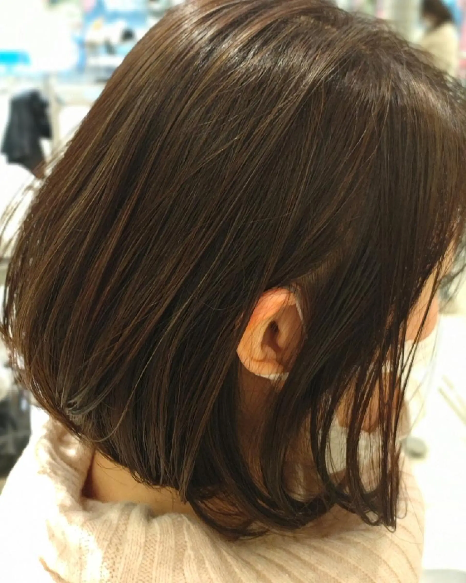 ミディアム ボブ 髪質改善 トリートメント 紙屋町　legare 🌈山村　麻美　のヘアスタイル