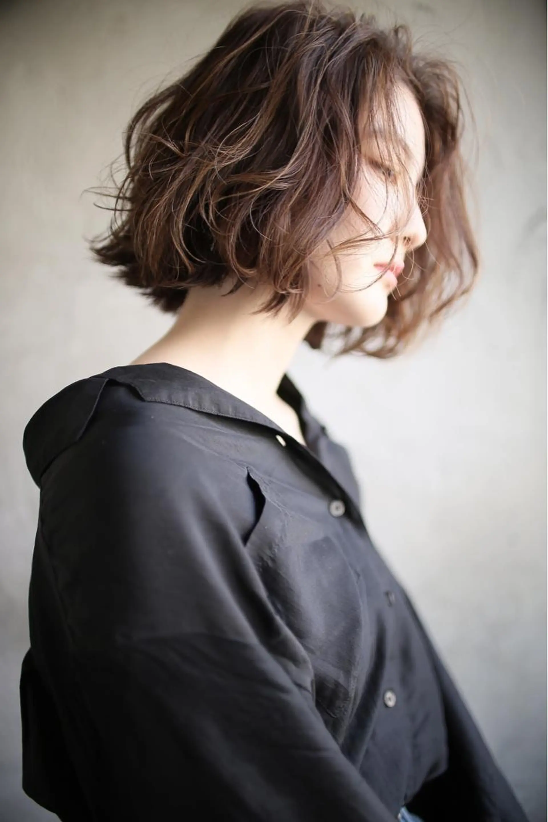 ショート カラー カット パーマ トリートメント 下北沢 soiのヘアスタイル