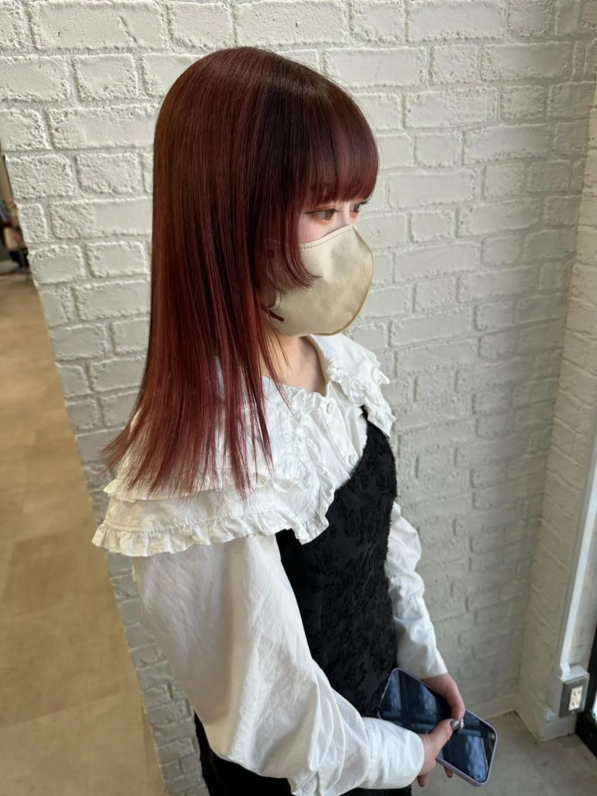 ロング カット ヘアカラー トリートメント Rubik's茶屋町 MARINのヘアスタイル