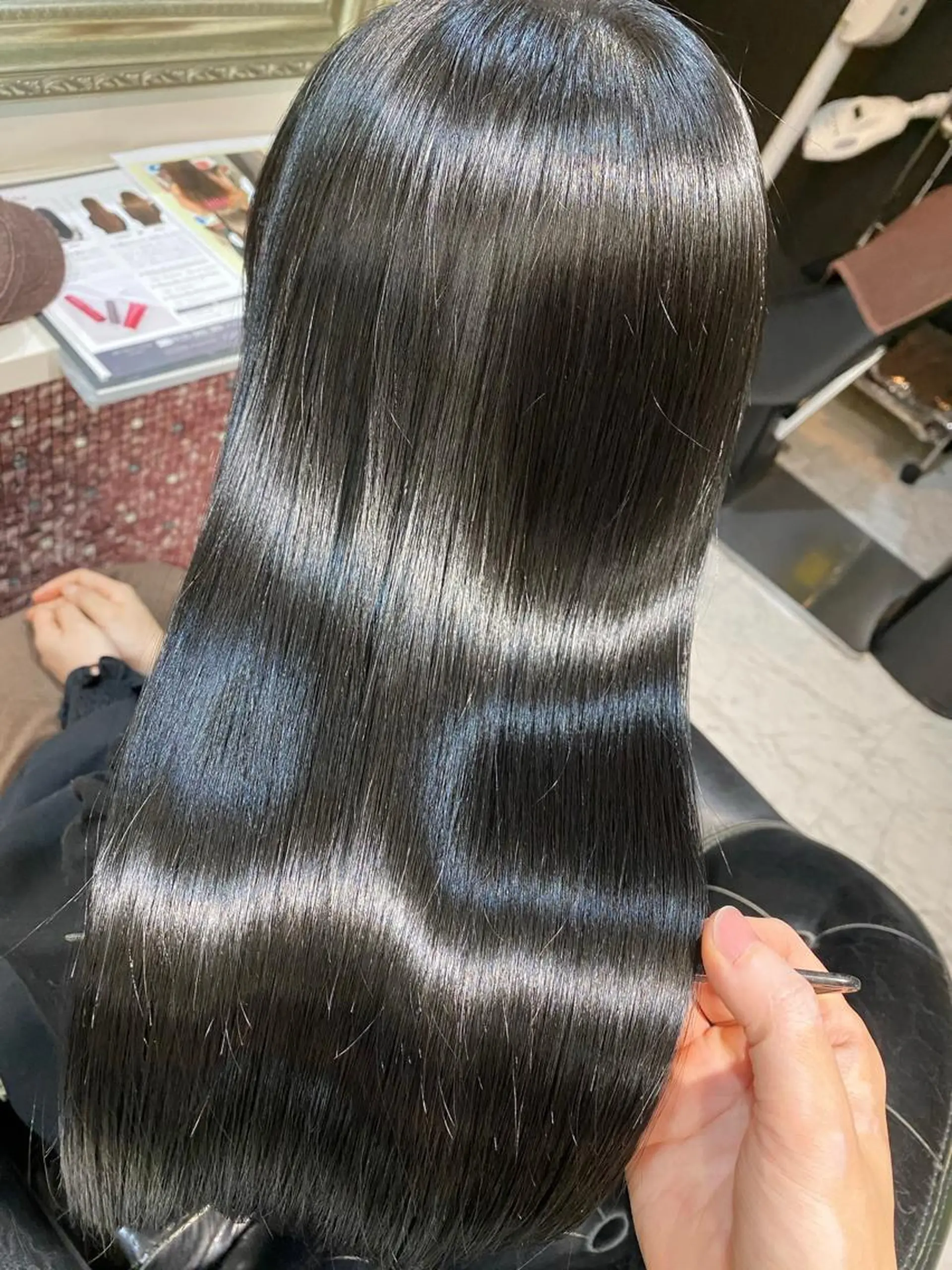 ロング カット ヘアカラー トリートメント hair salonJEWEL所属・✨jewel✨ naokiのヘアスタイル