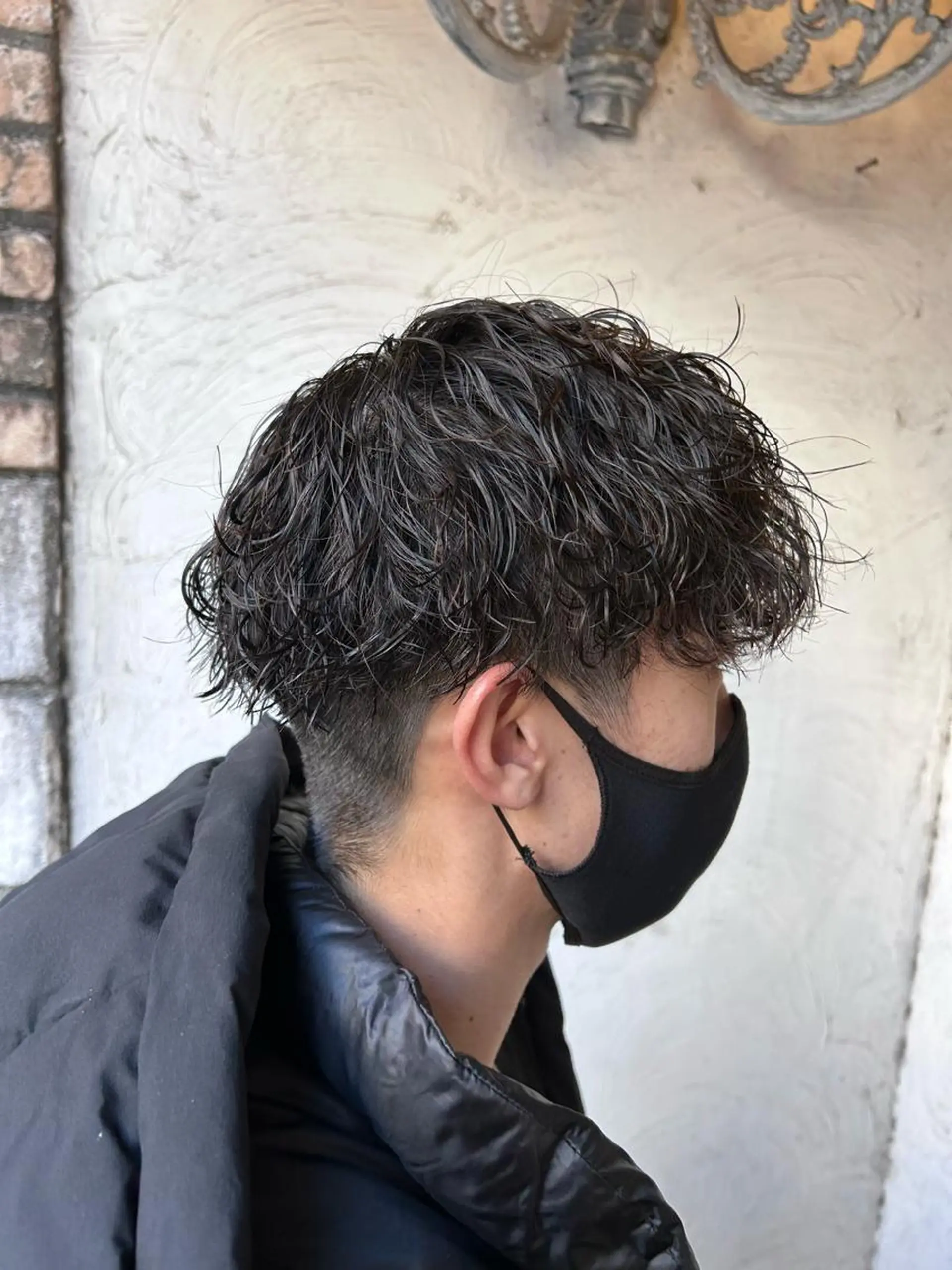 ショート パーマ メンズ お任せヘア☘️☘️ 及川渚のヘアスタイル