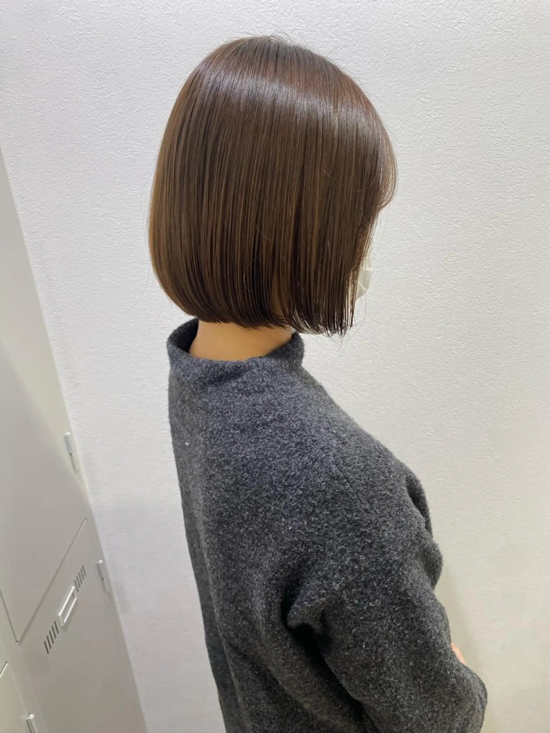 ショート カラー カット ヘアカラー 西山梨々/ボブ/ ショート/レイヤーのヘアスタイル
